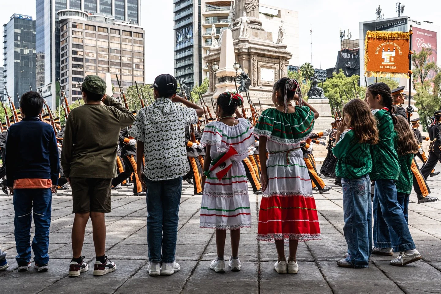 Marcha Militar del 16 de Septiembre en la Ciudad de México