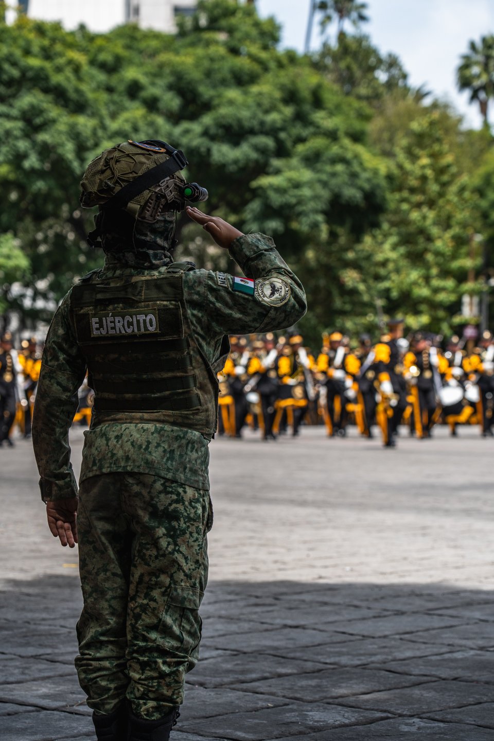 Marcha Militar del 16 de Septiembre en la Ciudad de México
