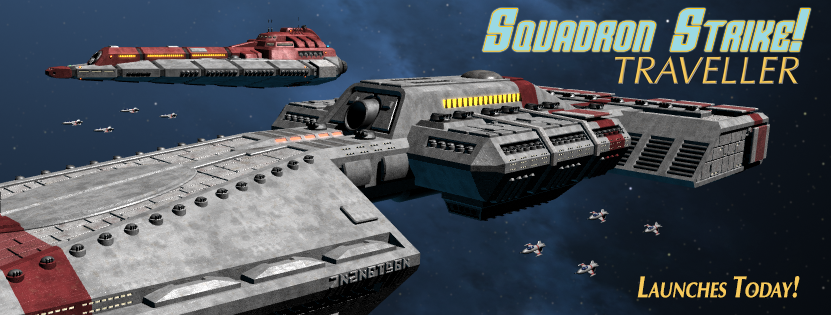 Squadron Strike: Traveller Kickstarter Launches