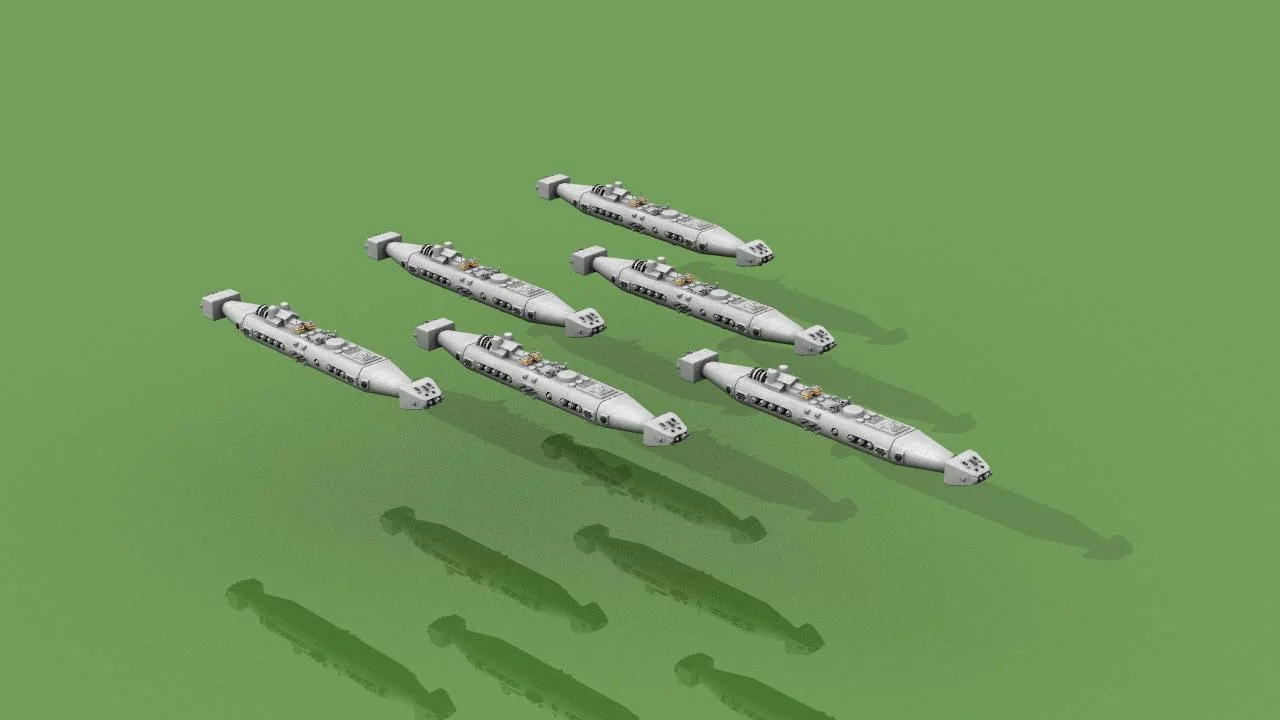 Honorverse Miniatures: Bastogne DD (6  miniatures)