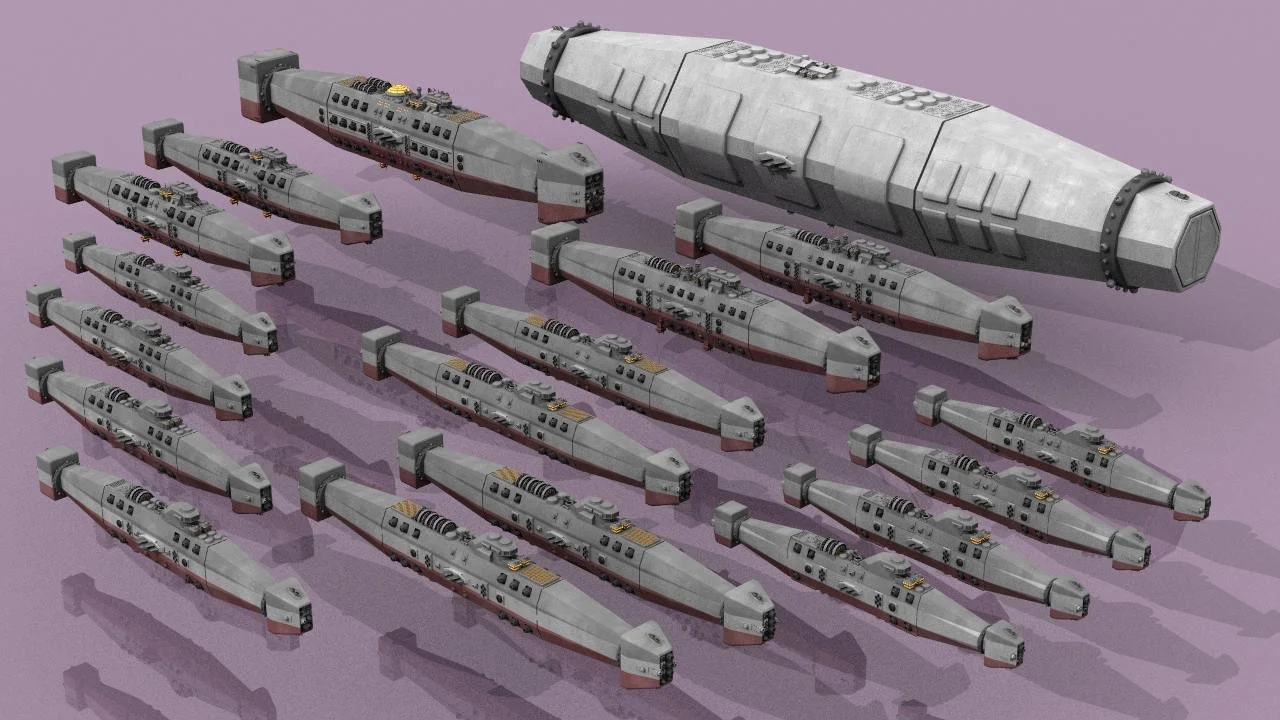 Honorverse Miniatures: Silesian Fleet Box #1 (16  miniatures)