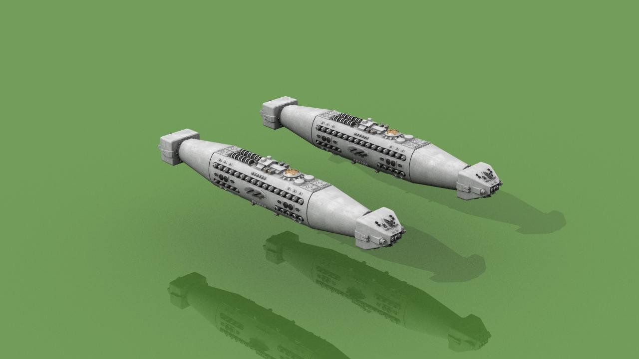 Honorverse Miniatures: Tiger BC (2 miniatures)