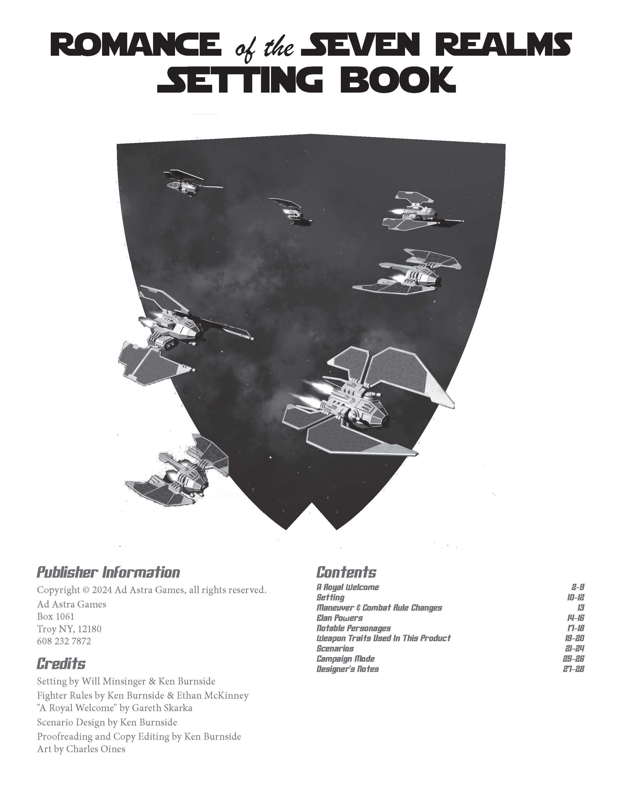 Squadron Strike: Romance of the Seven Realms: Setting Book (PDF)