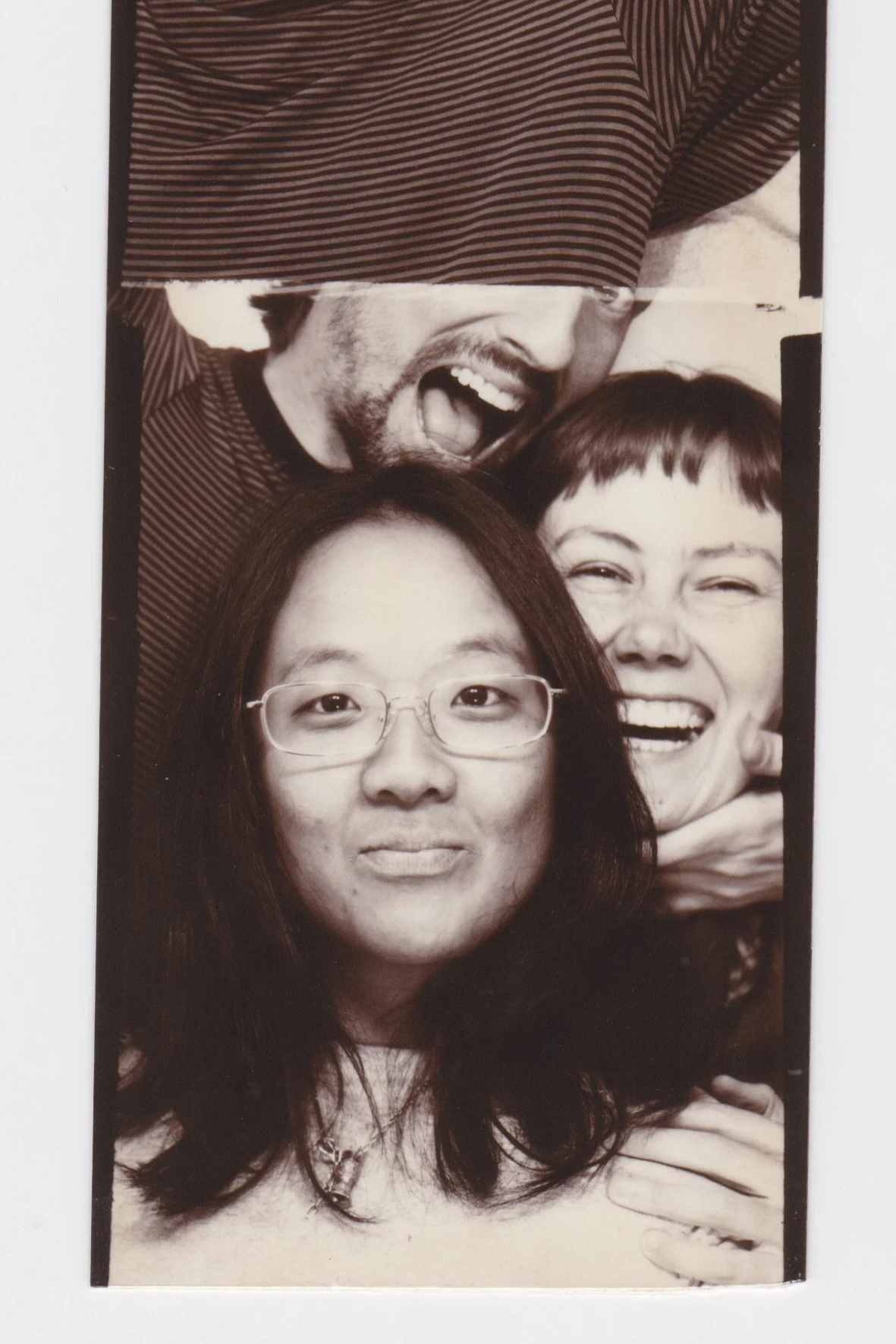 Anna with friends.