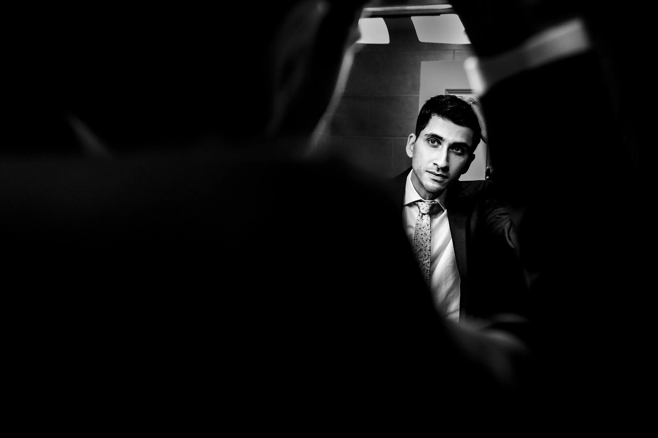 groom getting rerady 2