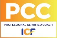 PCC logo with 'Professional Certified Coach' text below