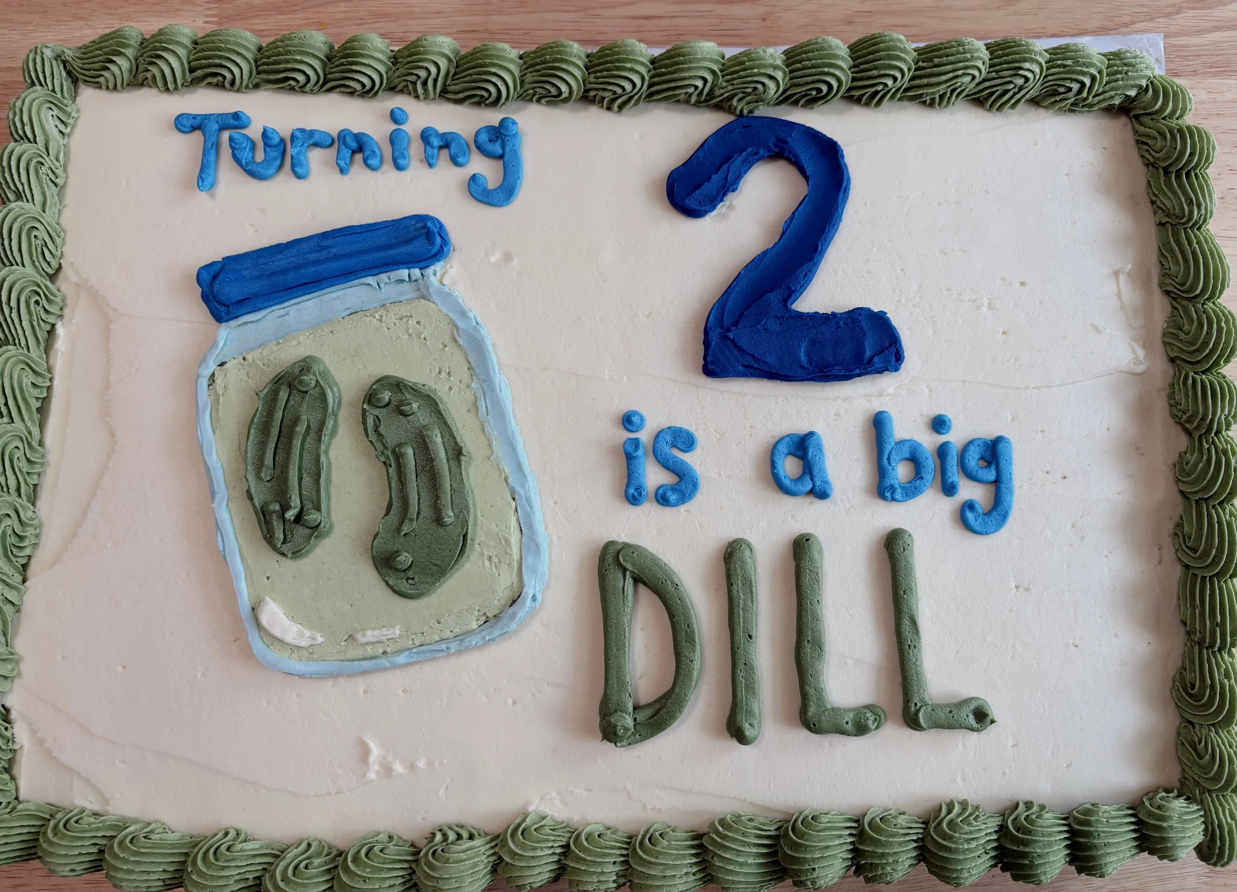 Double Layer Rectangle Cake