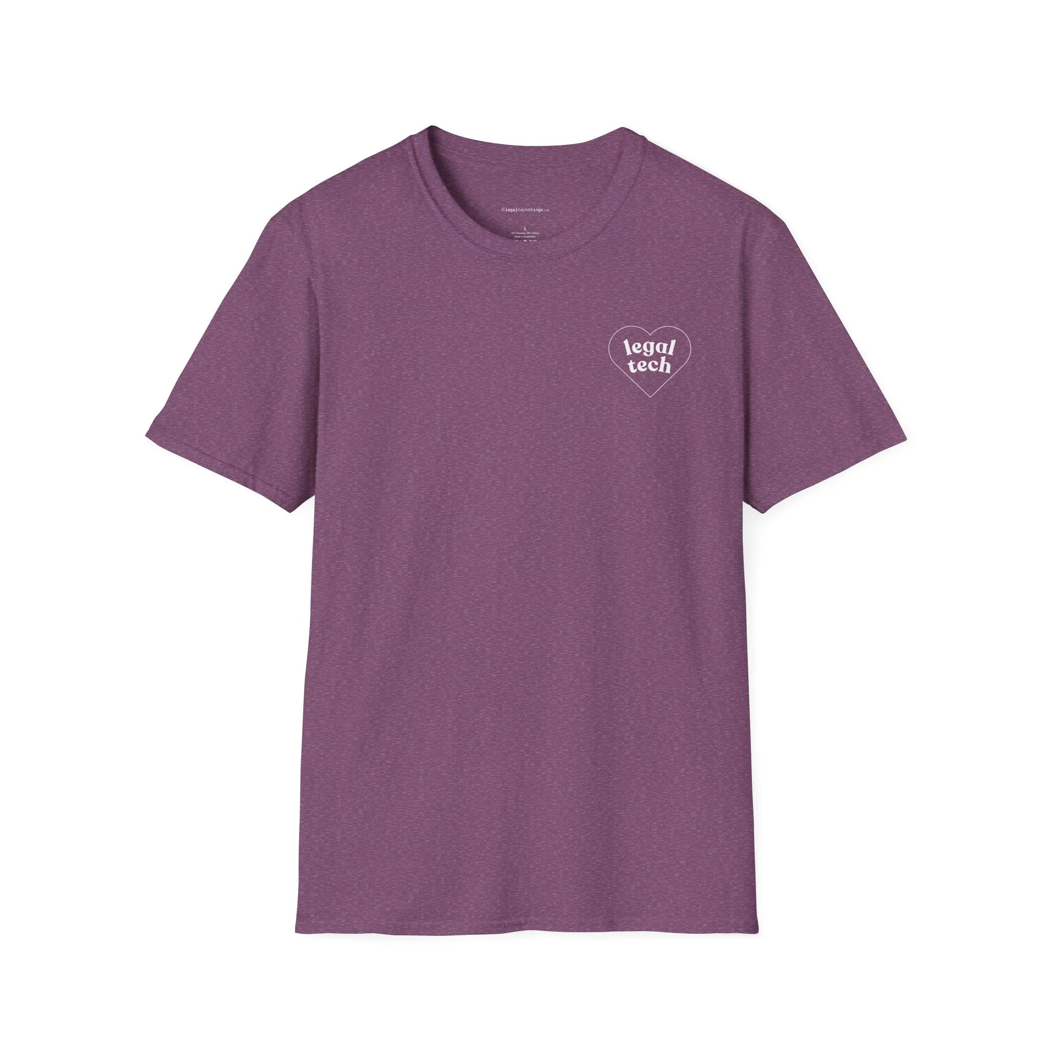 Legal Tech Unisex Softstyle T-Shirt — Lawyer and Legal Tech Tee