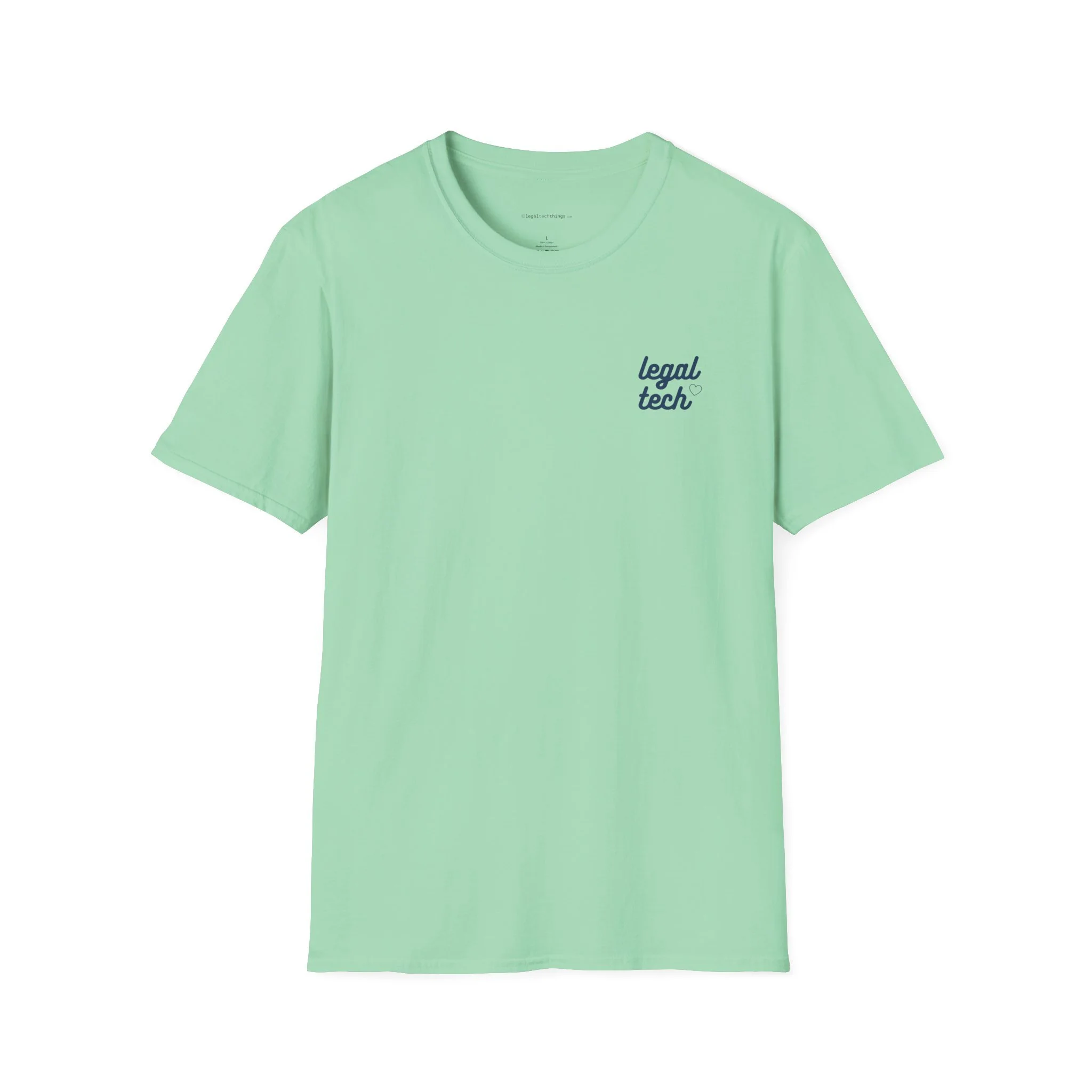 Legal Tech Unisex Softstyle T-Shirt — Lawyer and Legal Tech Tee