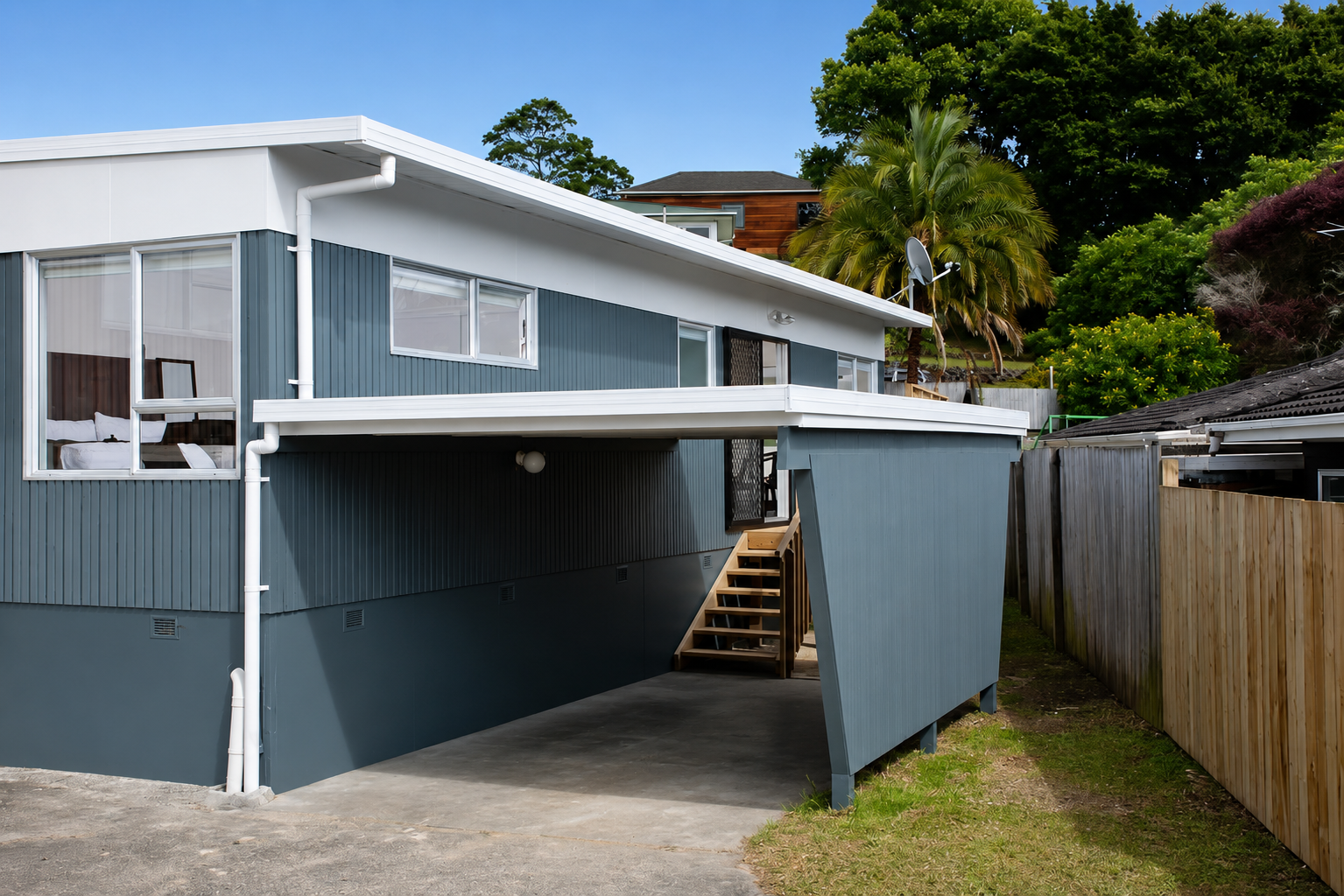 Exterior House Painting After Picture