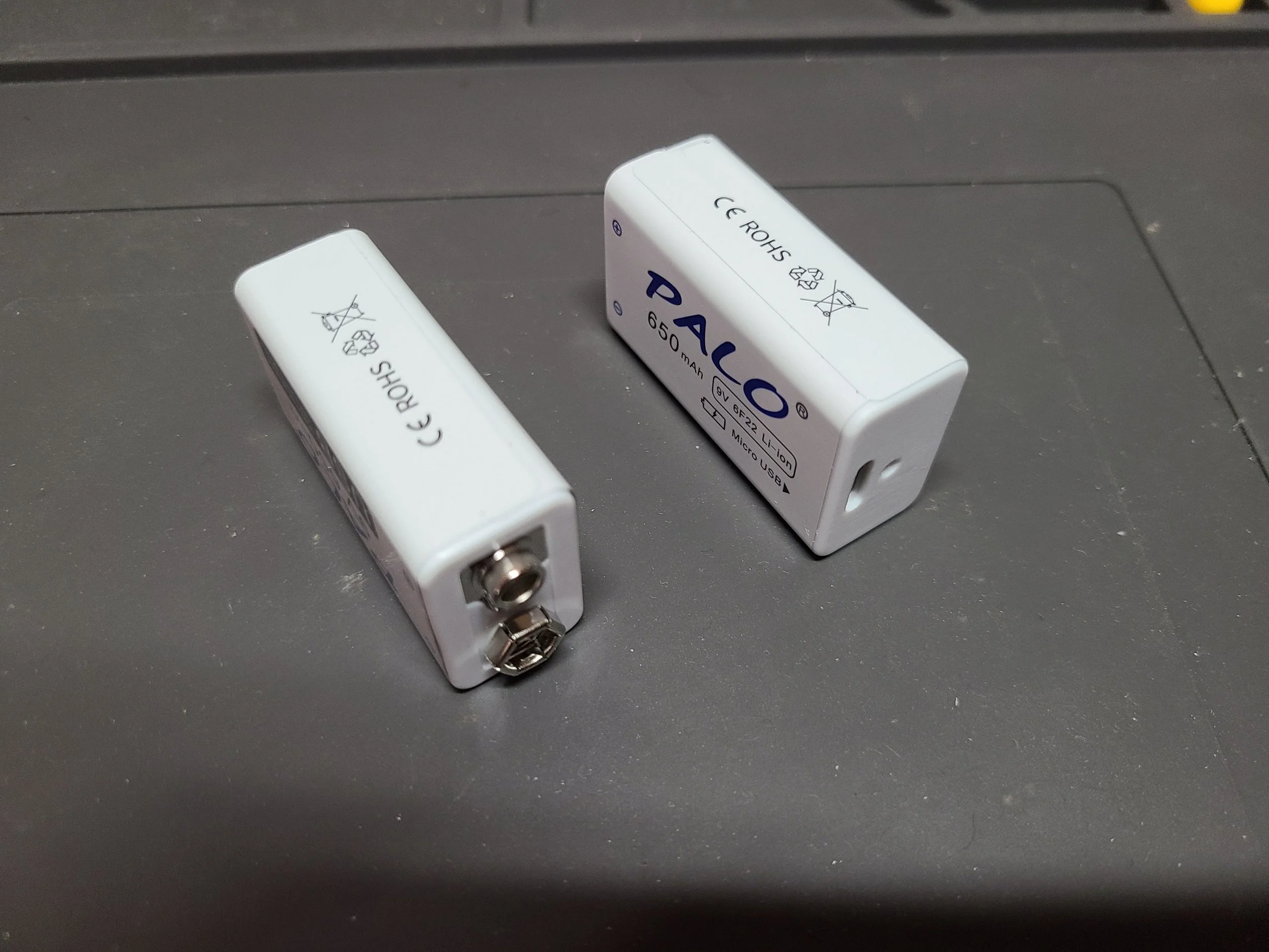 9V Rechargeable Battery (One Battery)