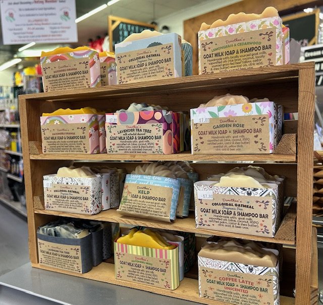 Patchouli Mint Goat Milk Soap and Shampoo Bar