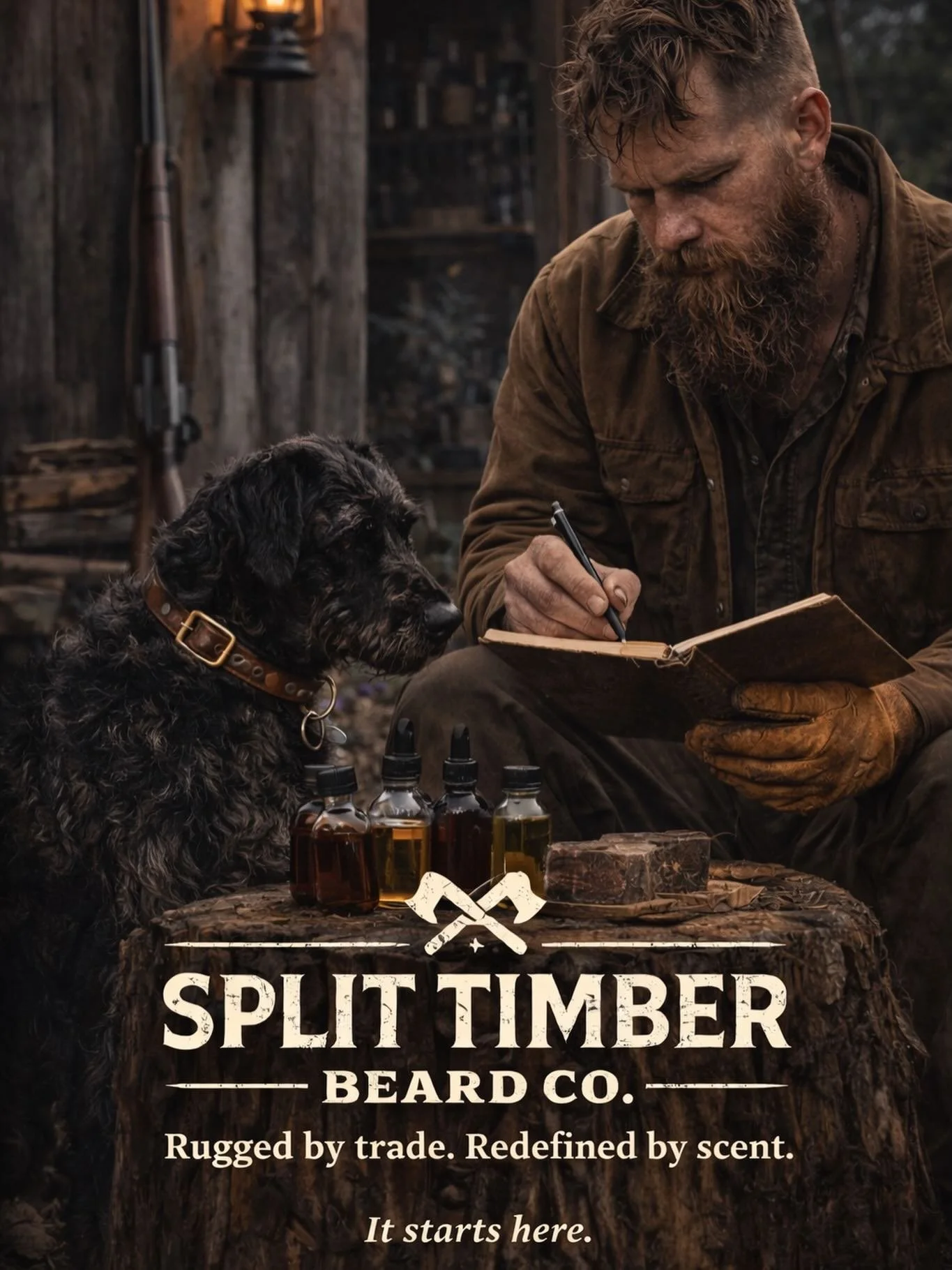 I started mixing beard oils because I wanted scents that I could find anywhere else. Scents that put an image in my head.

The smell of a damp spring morning. 
The feeling of a chill fall evening. 
Fresh cut firewood and long days outside.

As I star