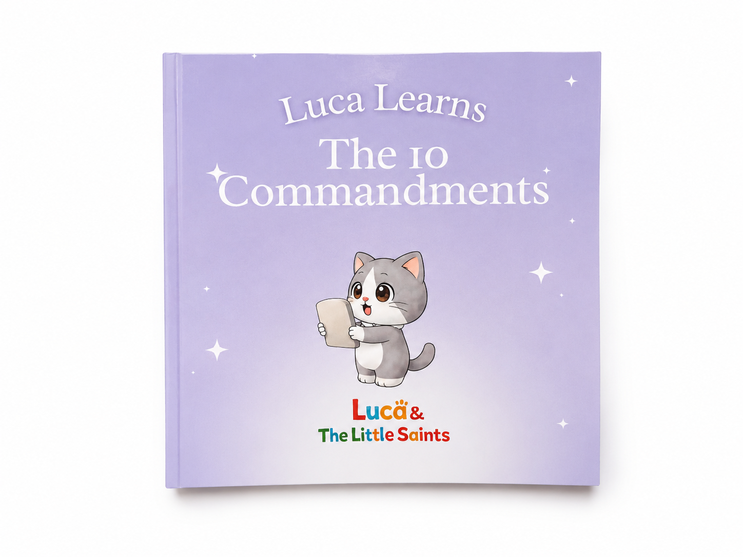 Luca Learns The 10 Commandments — Softcover Book