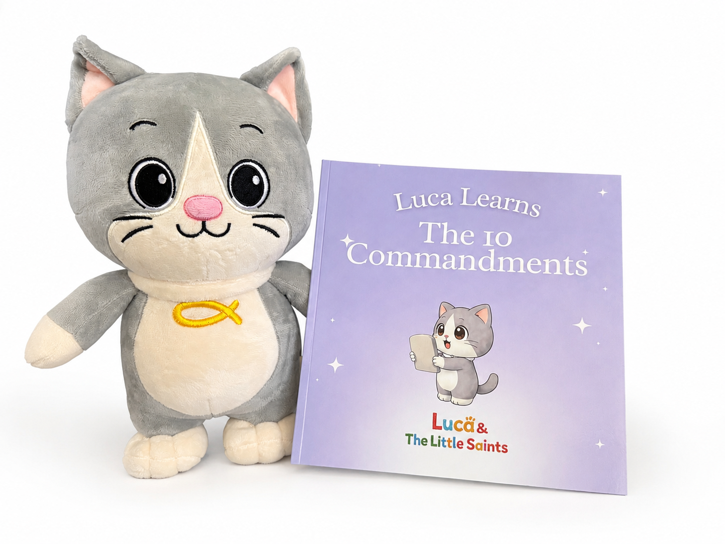 Luca Plushie & The 10 Commandments Book Bundle
