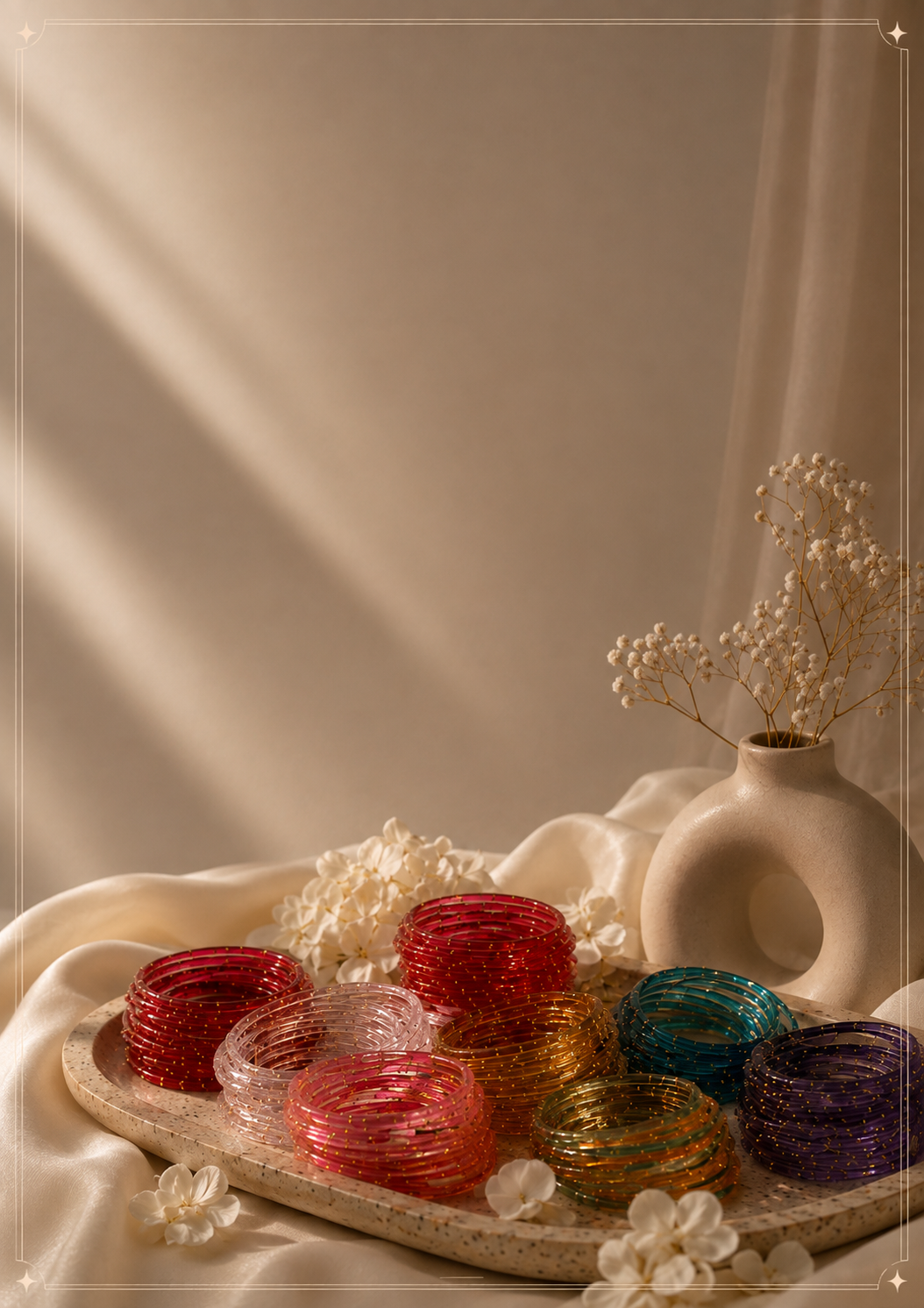 Raindrop Bangles