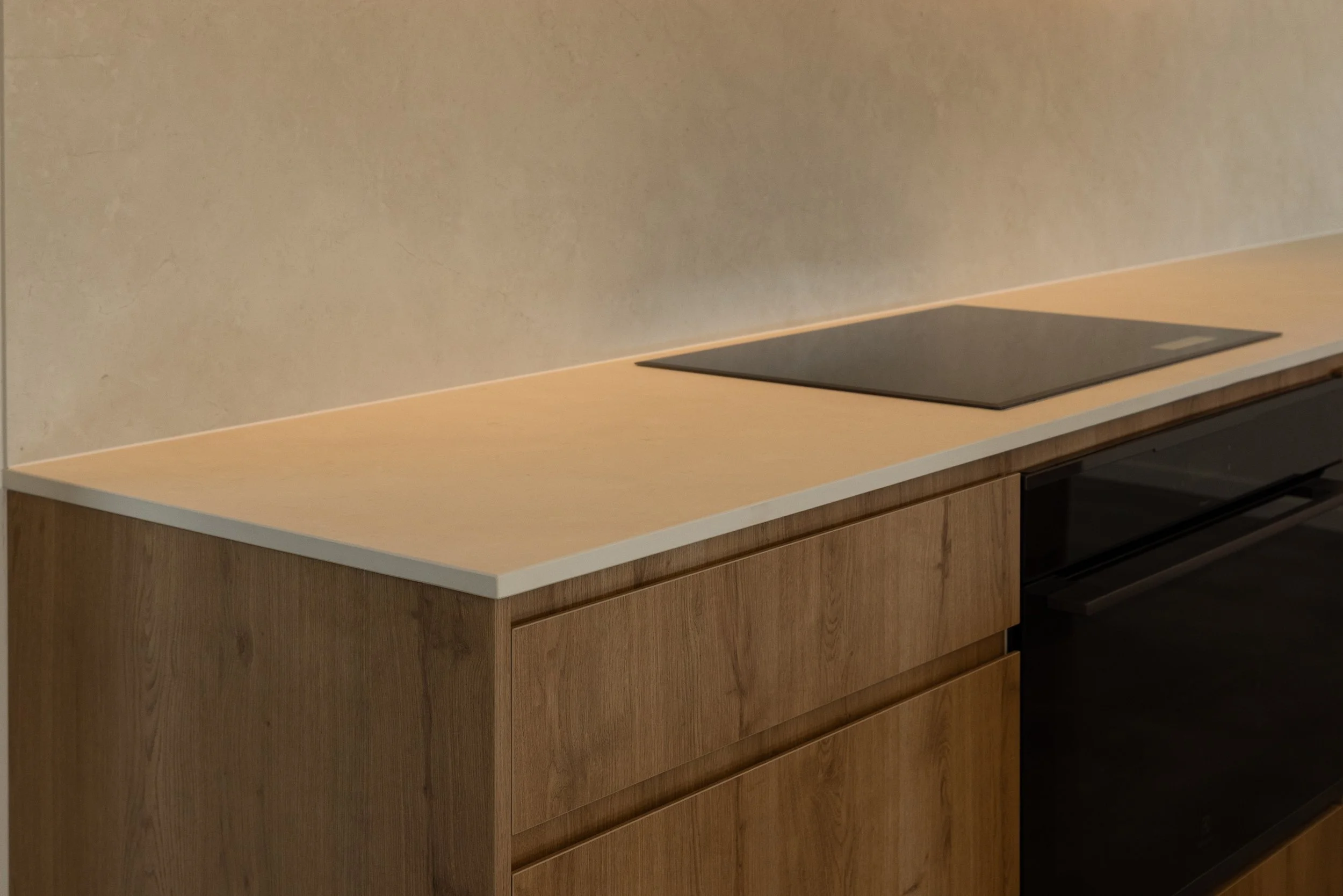 Modern benchtop in a completed Benchmark Build new home in Mangawhai