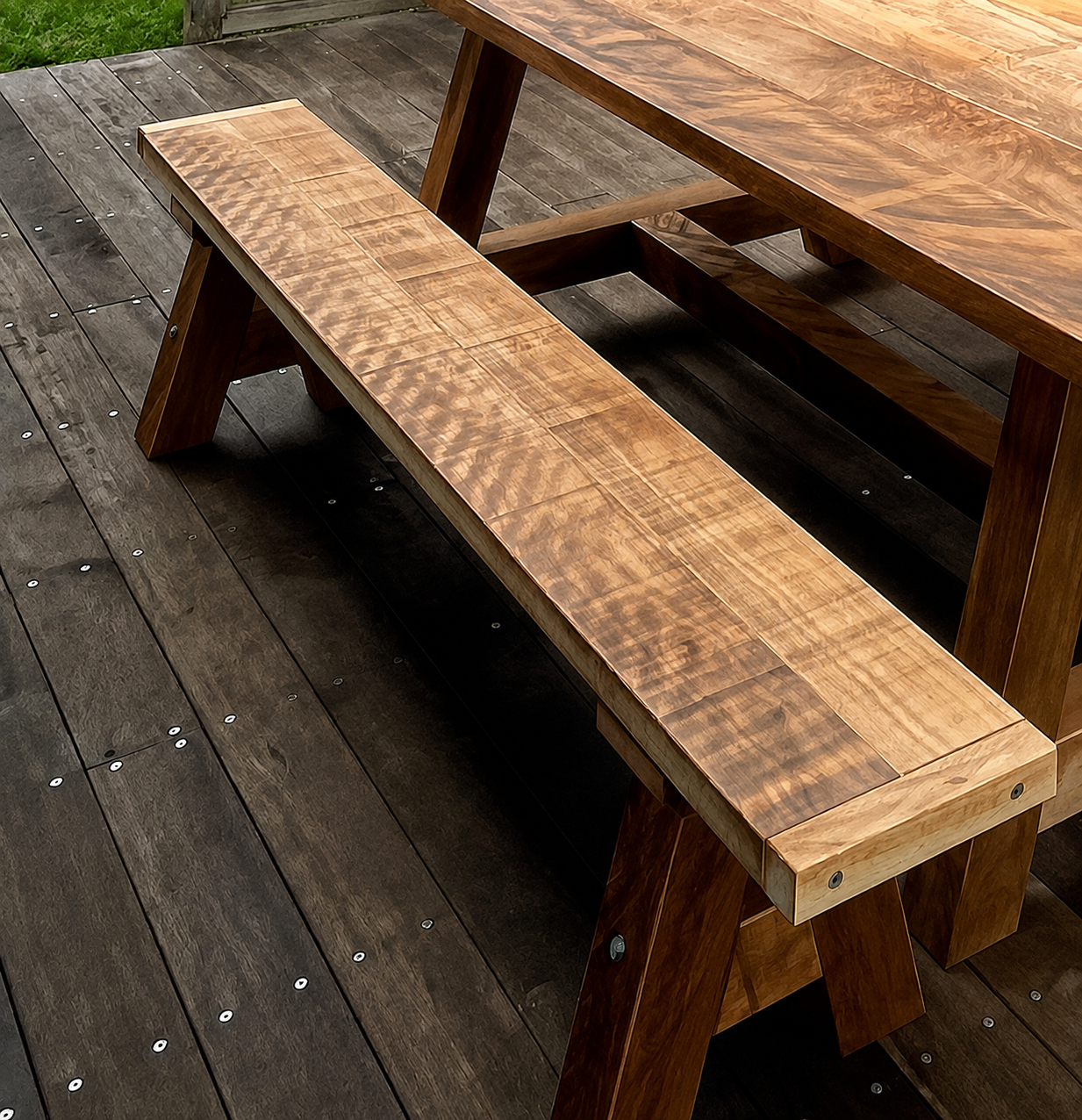 Homestead Macrocarpa Bench Seat