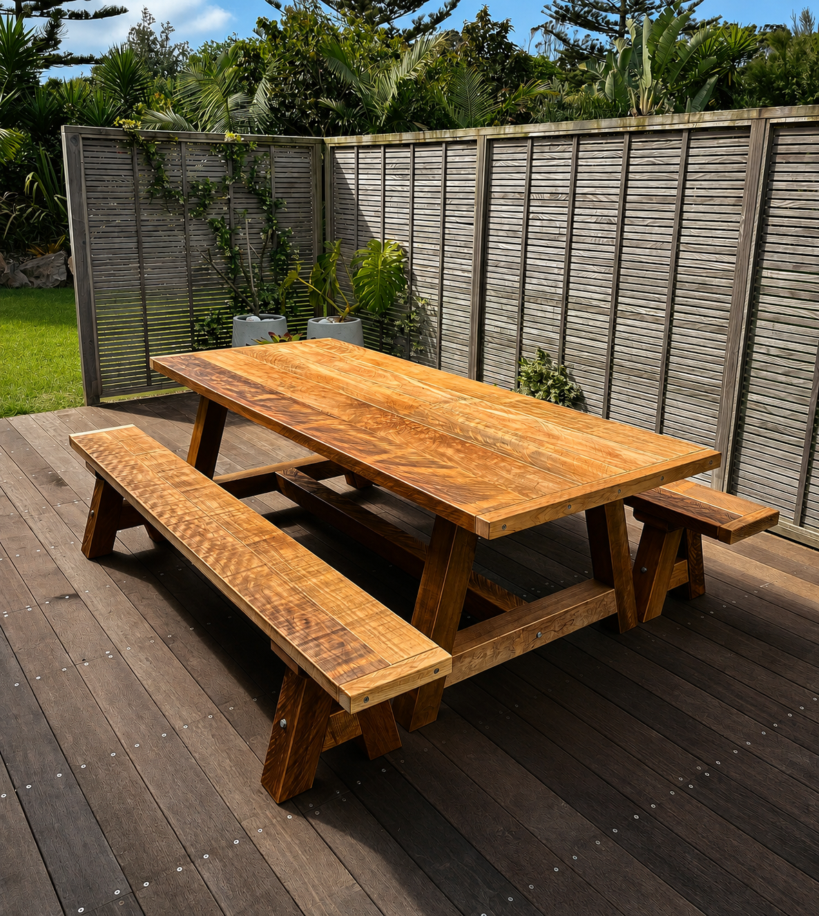 Homestead Macrocarpa Dining Table