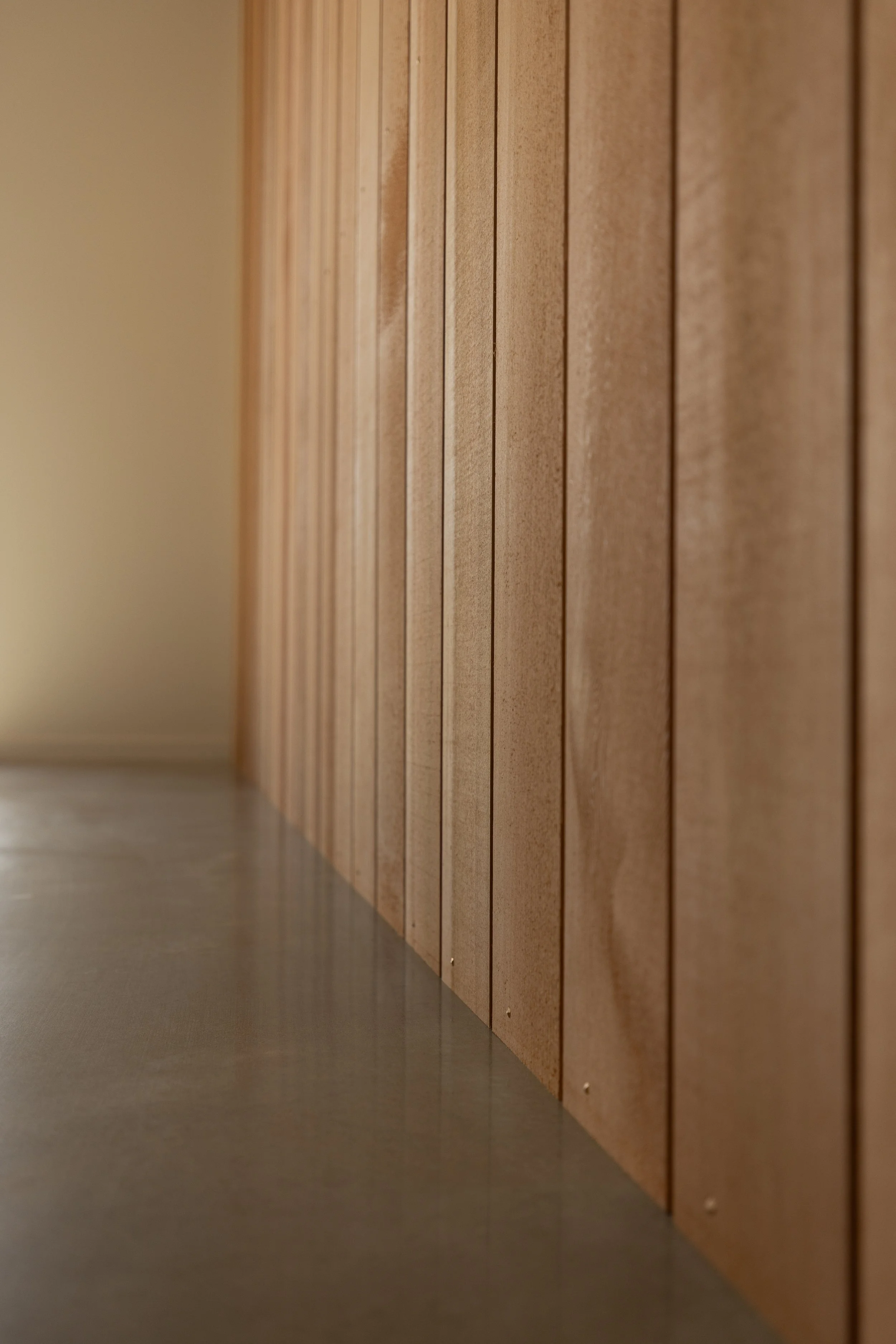 Interior detail showing the finishes and workmanship of completed Benchmark Build home