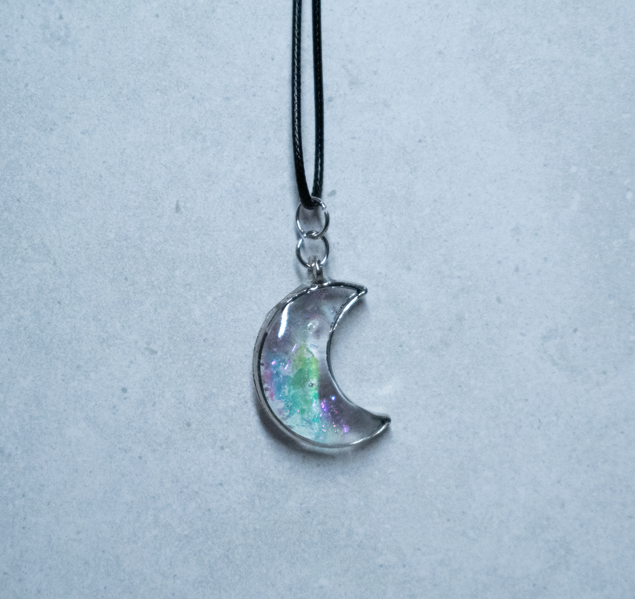 Metal Frame Resin Charm