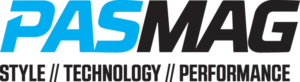 Logo for PASMAG featuring bold, stylized blue and black text, with the words 'STYLE,' 'TECHNOLOGY,' and 'PERFORMANCE' underneath.
