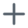 Plus sign icon on a dark background.