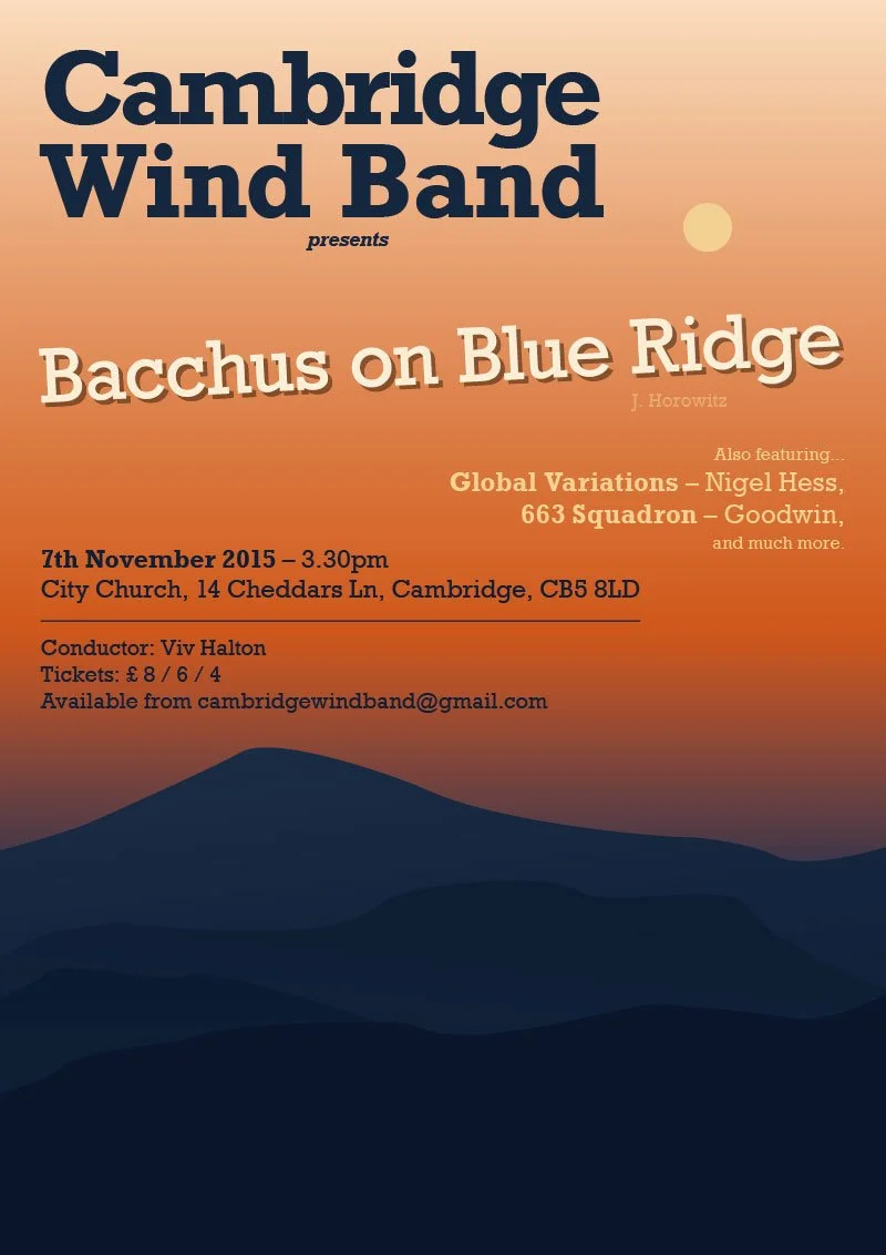 Bacchus on Blue Ridge - Nov 2015