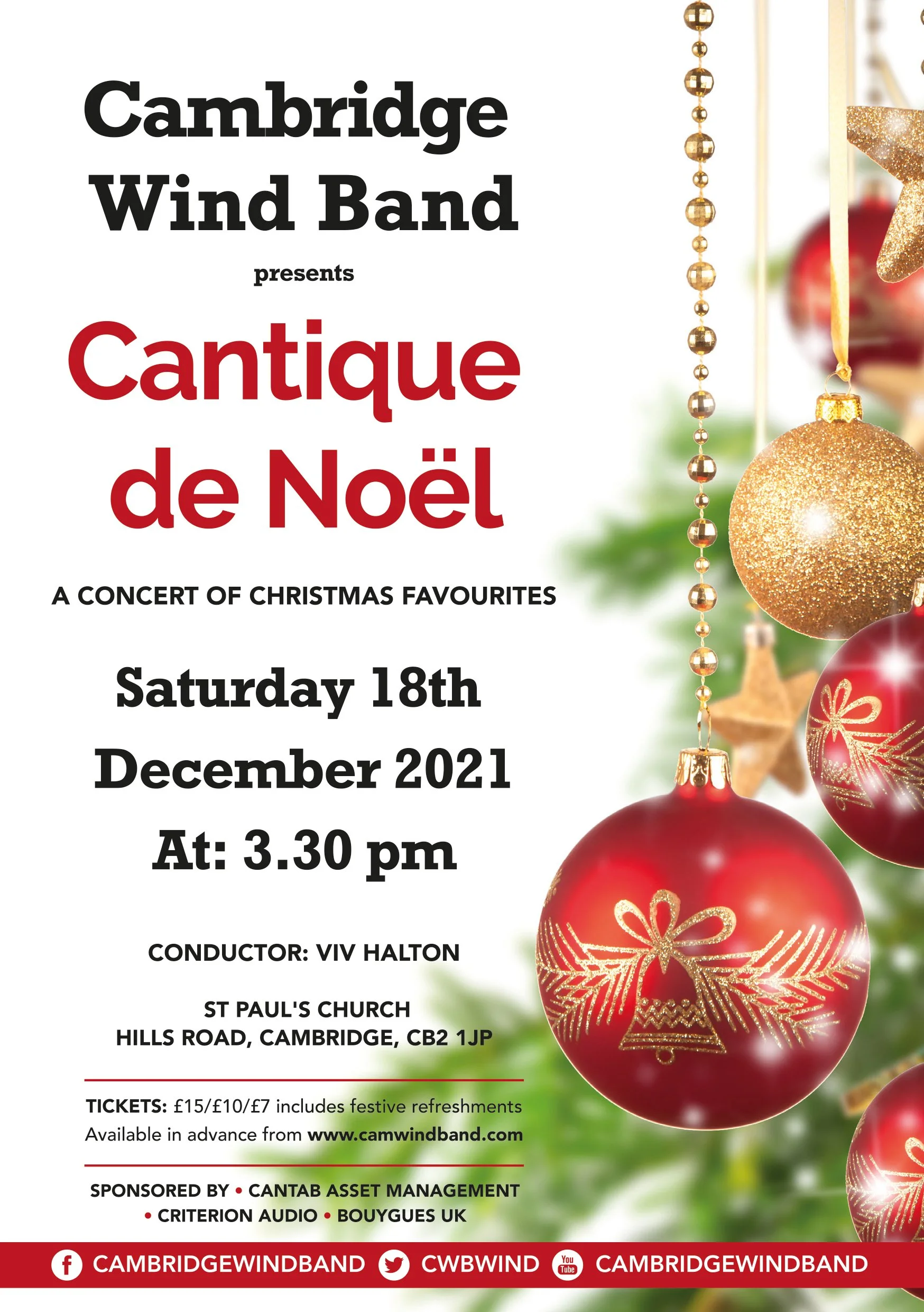 Cantique de Noël - Dec 2021