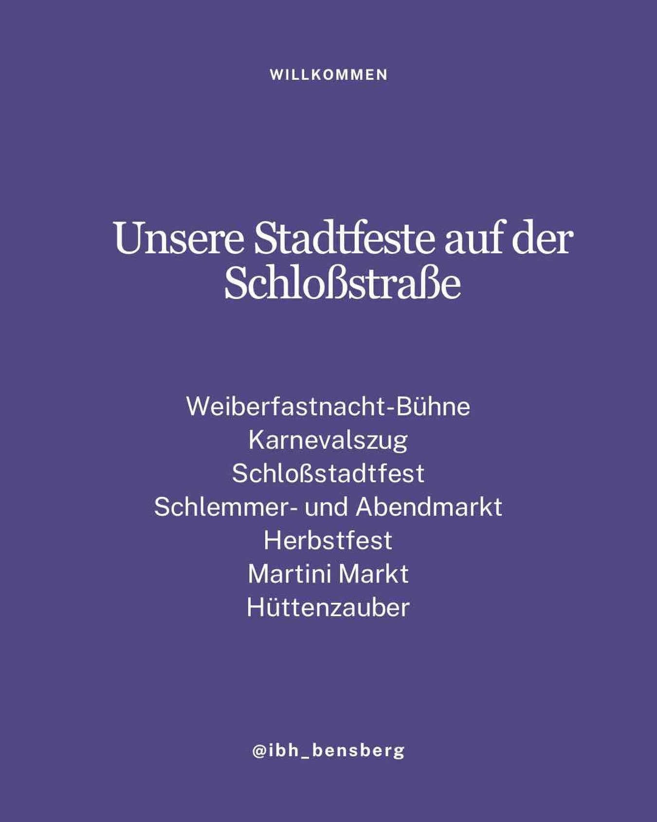 Alles nur m&ouml;glich mit zahlreichen Mitgliedern und ehrenamtlichem Engagement ☀️ #verliebtinbensberg #stadtbergischgladbach #schlossbensberg  #schlo&szlig;stra&szlig;e #bensberg
