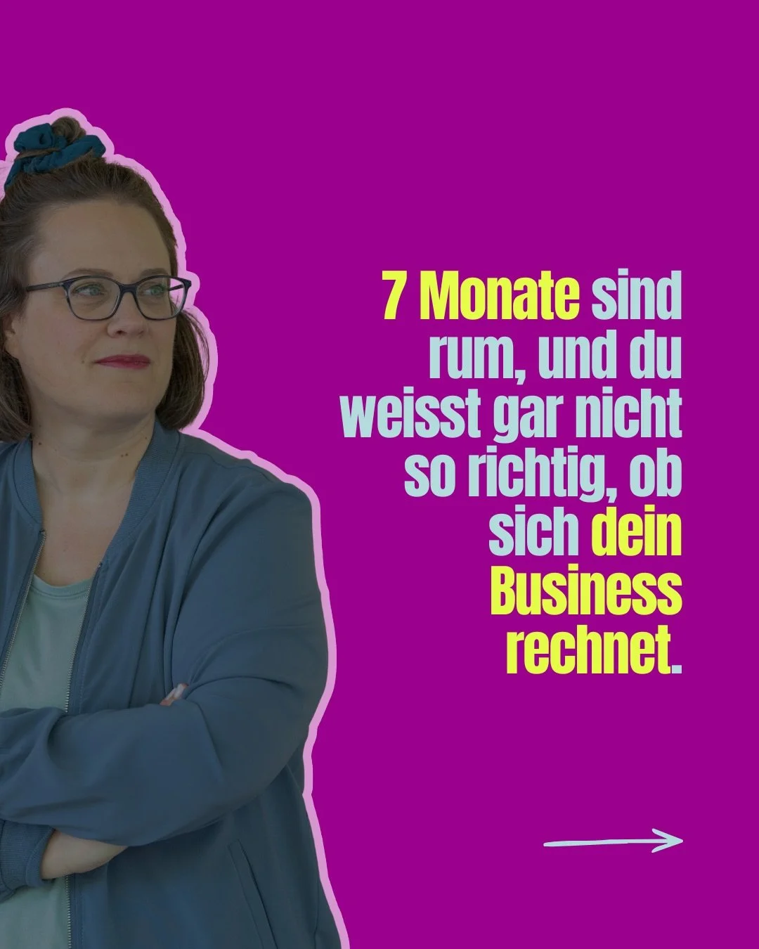 Mehr als Halbzeit. 7 Monate 2026 sind rum.

Als Selbst&auml;ndige sind wir mit Herzblut in unserer T&auml;tigkeit drin. Aber bei den eigenen Zahlen sind wir oft im Blindflug.

Ich lade dich dazu ein, einen Schritt zur&uuml;ck zu treten und deine Zahl