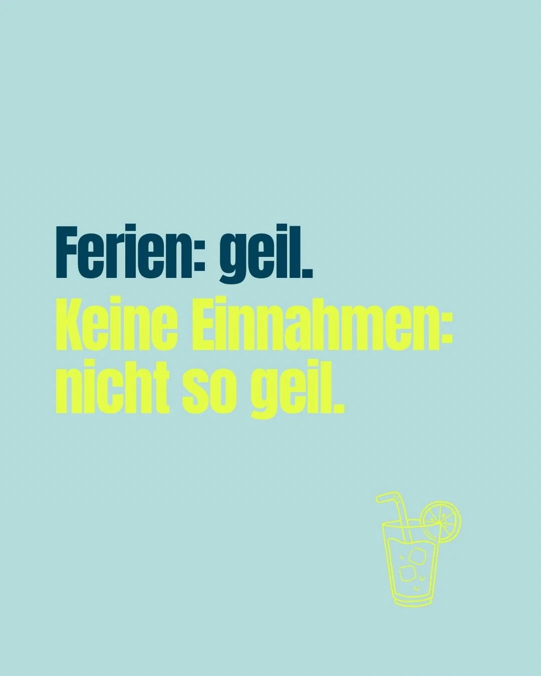 Du liebst Ferien. Dein Kontostand danach eher nicht.

Die meisten Selbst&auml;ndigen behandeln ihre Ferien wie eine Bedrohung. Vorher schieben sie doppelte Arbeit, damit nichts liegen bleibt. W&auml;hrend der Ferien schielen sie schuldbewusst aufs Ha