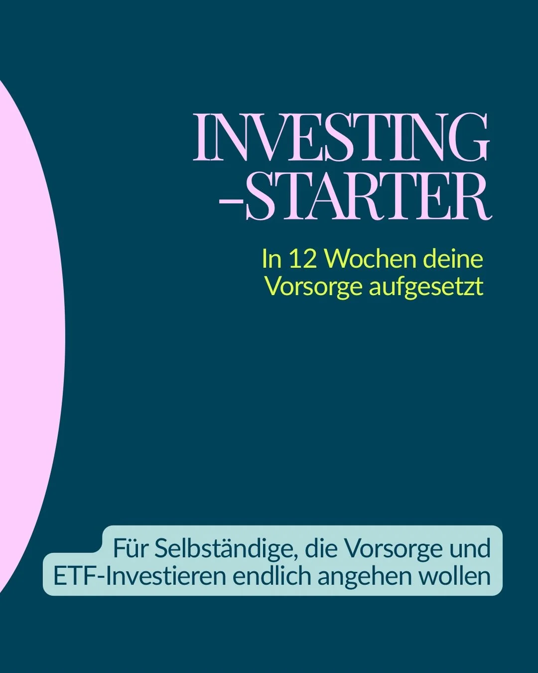 Du bist selbst&auml;ndig. Deine Vorsorge auch.

Ich war selber eine von denen, die am Anfang der Selbst&auml;ndigkeit sagten: Ah ja, Vorsorge, darum k&uuml;mmere ich mich dann, wenn mein Business l&auml;uft! Und dann vergehen die Jahre und es passier