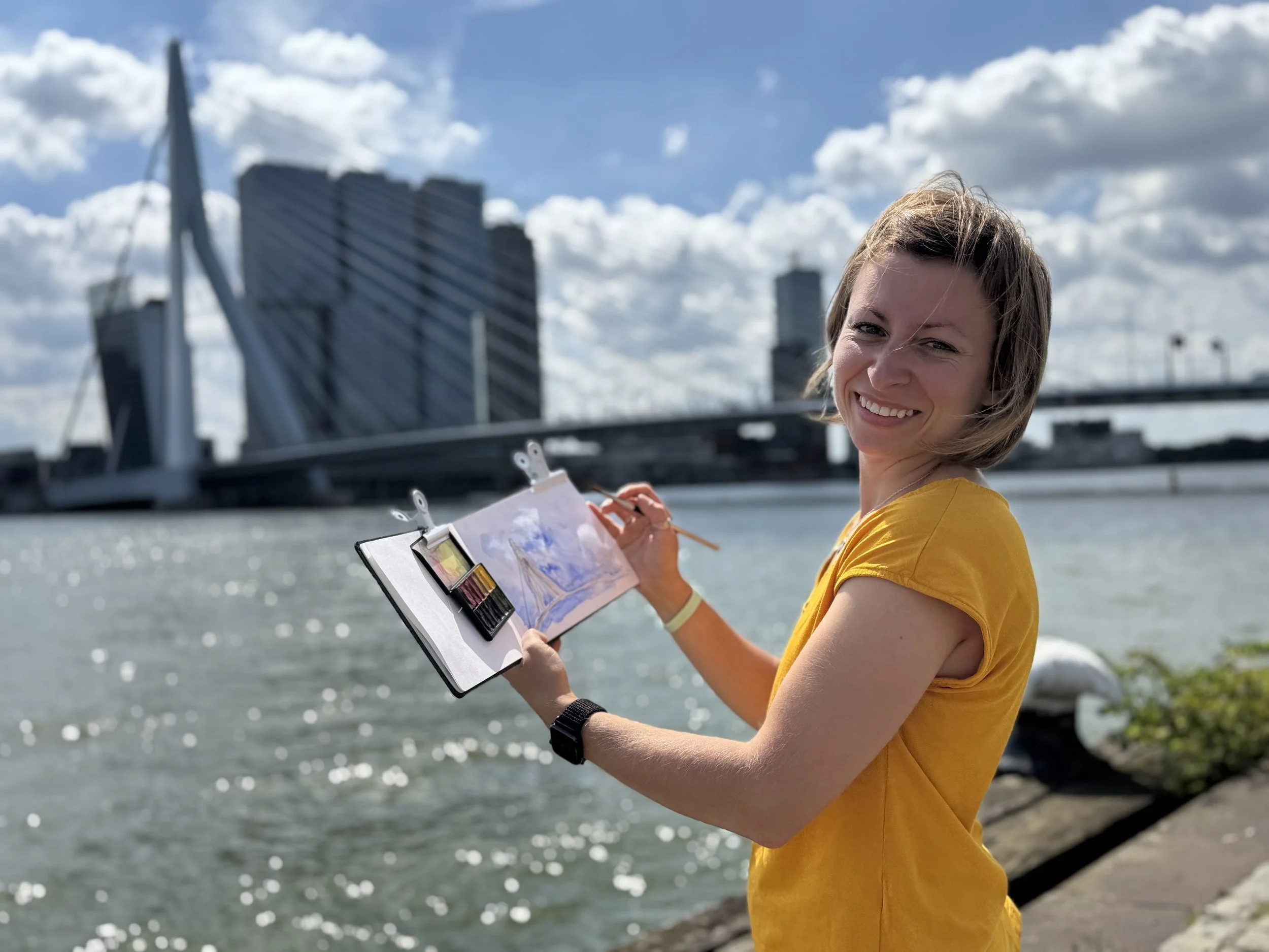 Wild ARTventure in Ink & Watercolour with Gabriela Zamfirov
