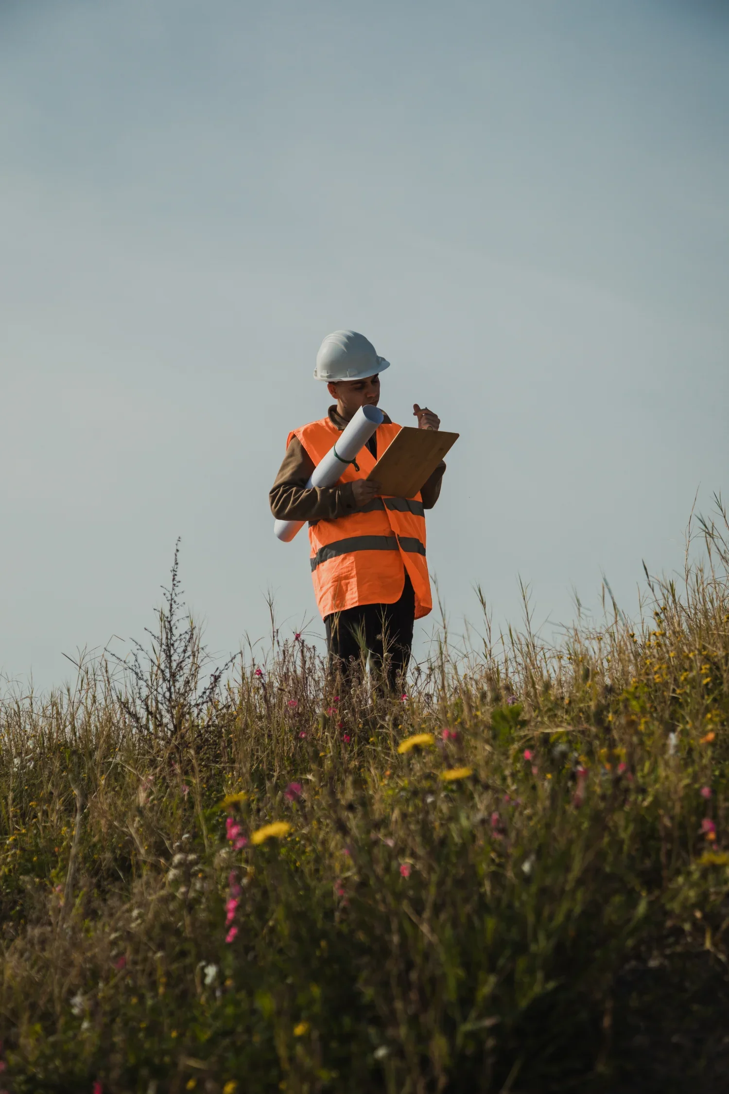 ecolologist on development site