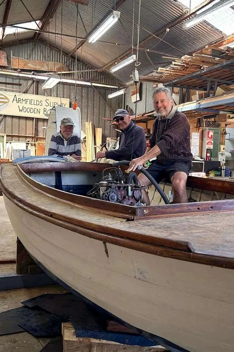 Tradition kept alive at Armfield Wooden Boats