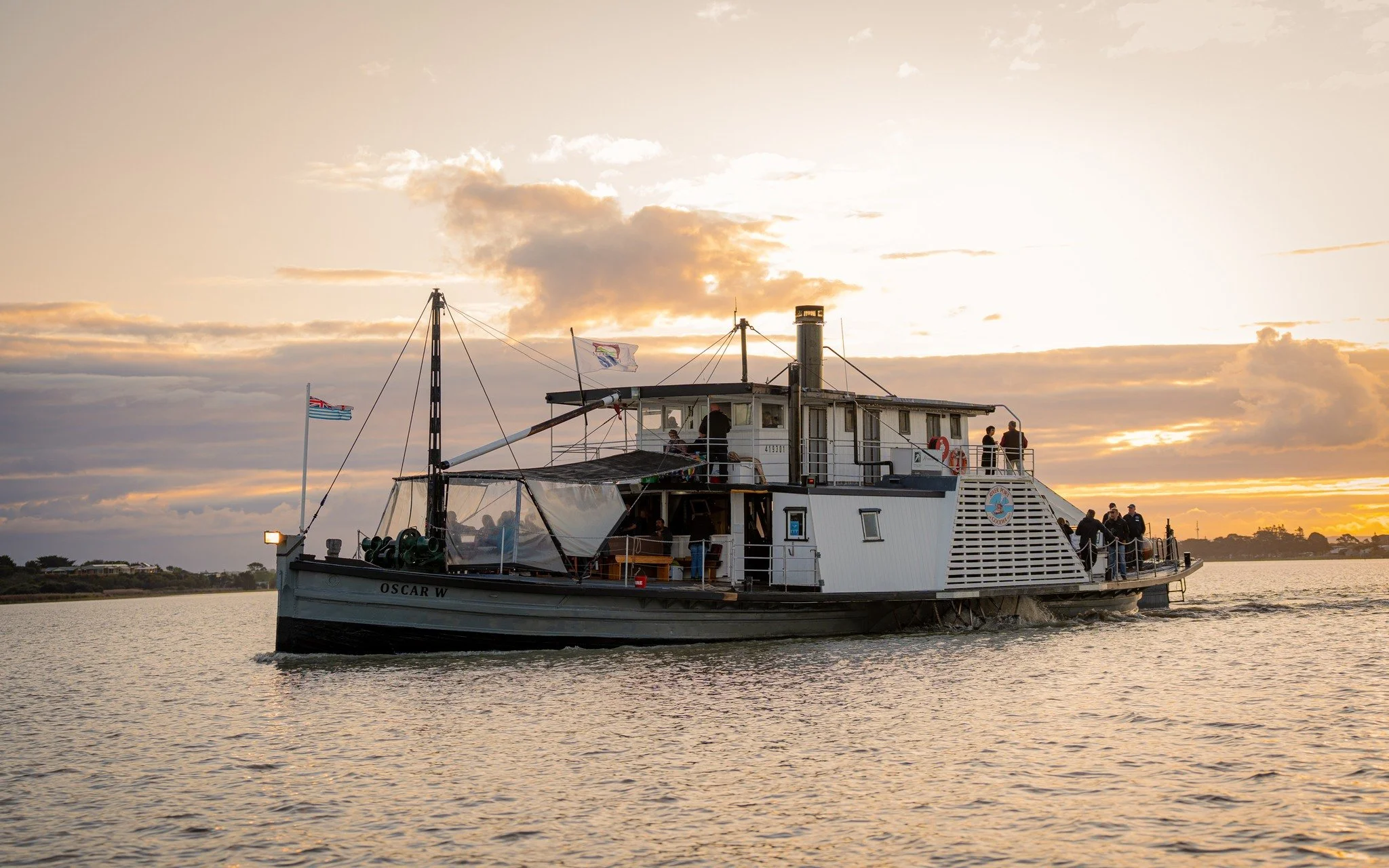 Step back in time aboard the PS Oscar W