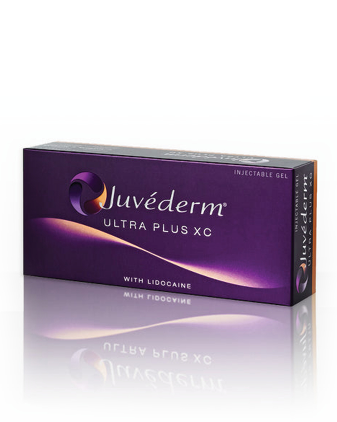 Box of Juvéderm Ultra Plus XC injectable dermal filler with lidocaine, used at Ponsarin Clinic.