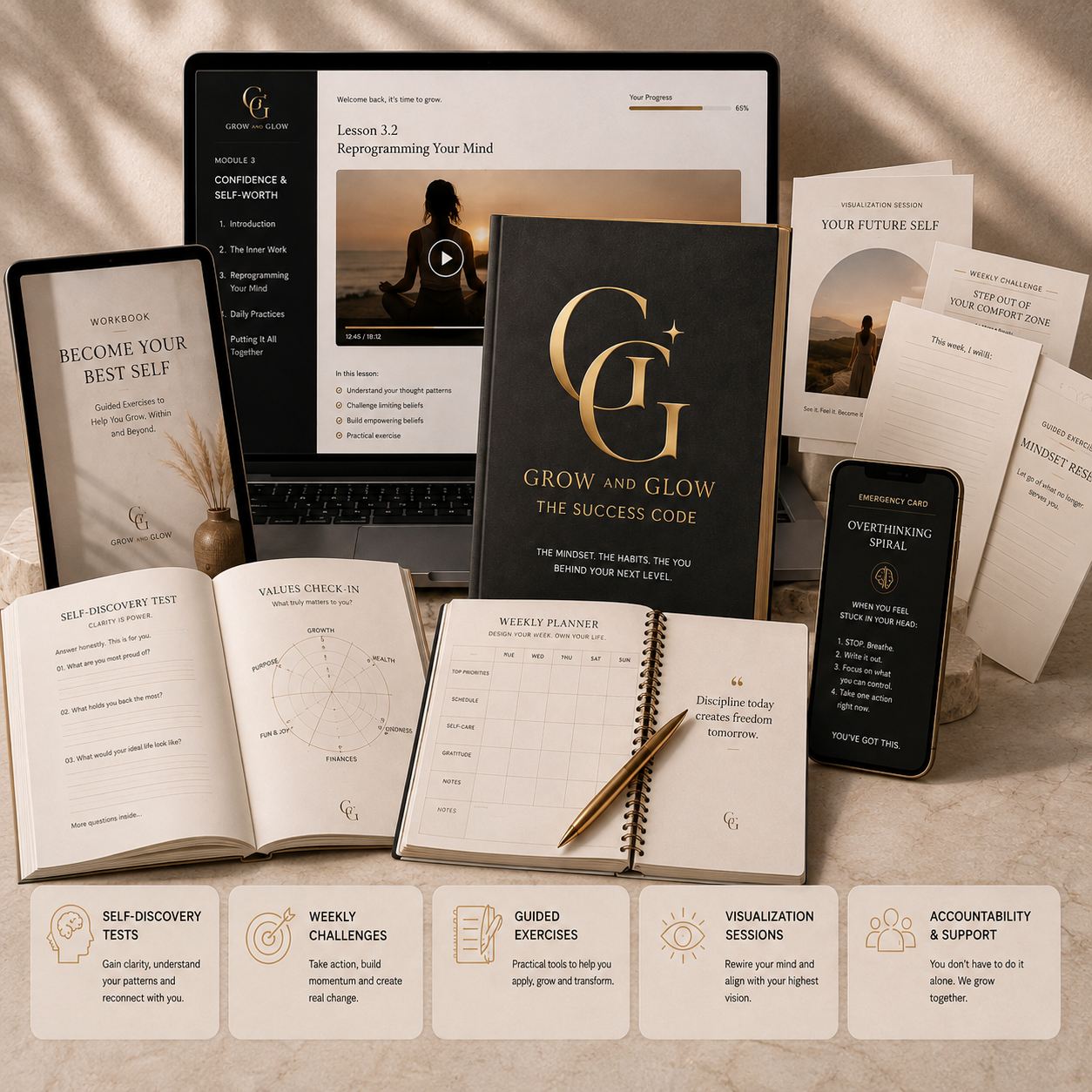 Glow & Grow: The Success Code