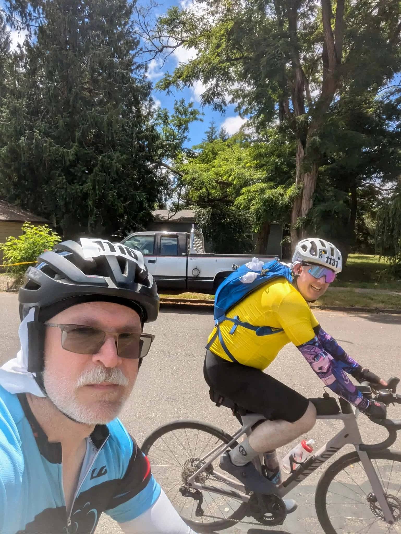 Riding the 2026 STP with Clint, My ass hurt for days afterword. While I took 2 days with 155 miles the first day and 55 miles the second day, Clint managed to do all 207 miles in just one day!