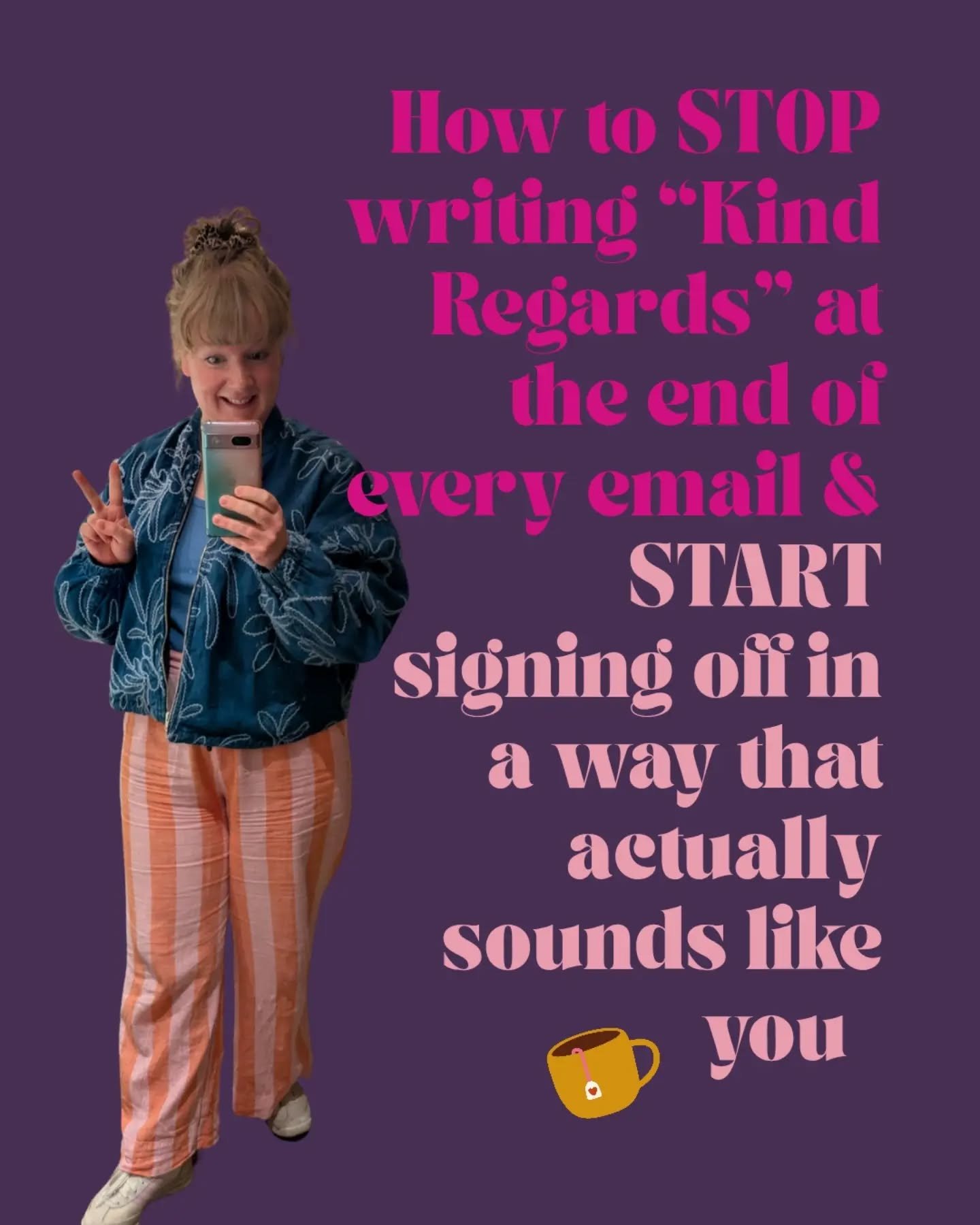 Comment REGARDS &amp; I&rsquo;ll send you the link to subscribe to my paid Substack community (it&rsquo;s just a fiver a month) where I can help you hash out what yours will be in our private chat thread 👩🏼&zwj;💻

Let&rsquo;s have a reframe here. 