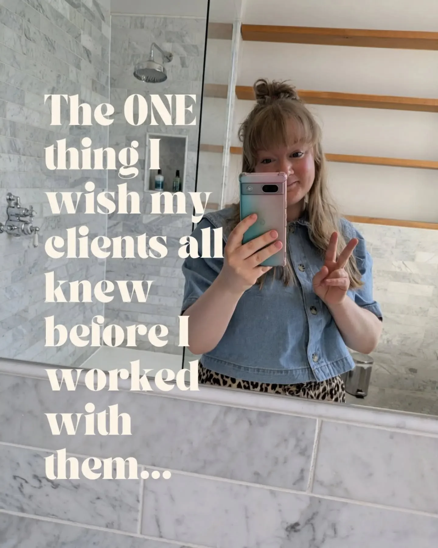 Now lets get you actually showing up as her so that you can serve your clients with the confidence that will earn you a reputation in your industry for being sh*t hot at what you do 💁🏼&zwj;♀️✨(&amp; a bloody lovely human being with it)

I&rsquo;m o