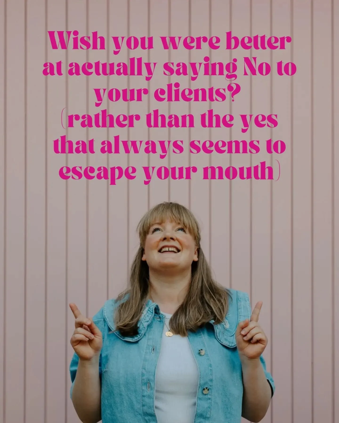 Get your Boundaried Babe templates by tapping my bio link ✌🏼

Let&rsquo;s turn those Yes' into No&rsquo;s for you, Pal!🙃🙅🏼&zwj;♀️💁🏼&zwj;♀️

#clientexperience #clientexperiencetips #femalefounders