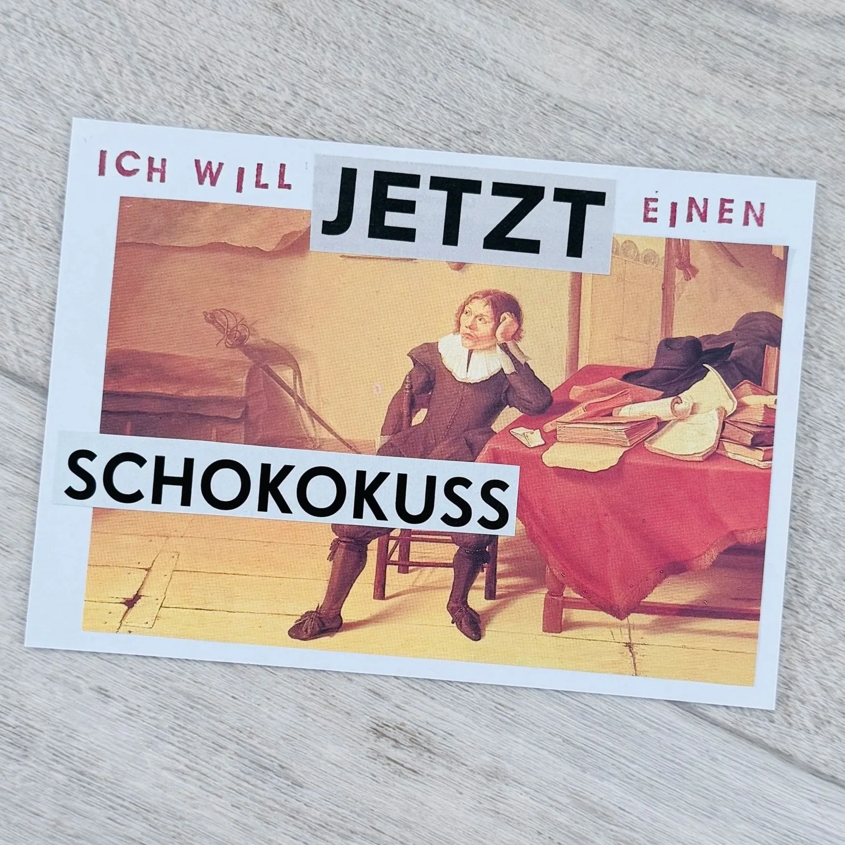 Ich will jetzt einen Schokokuss