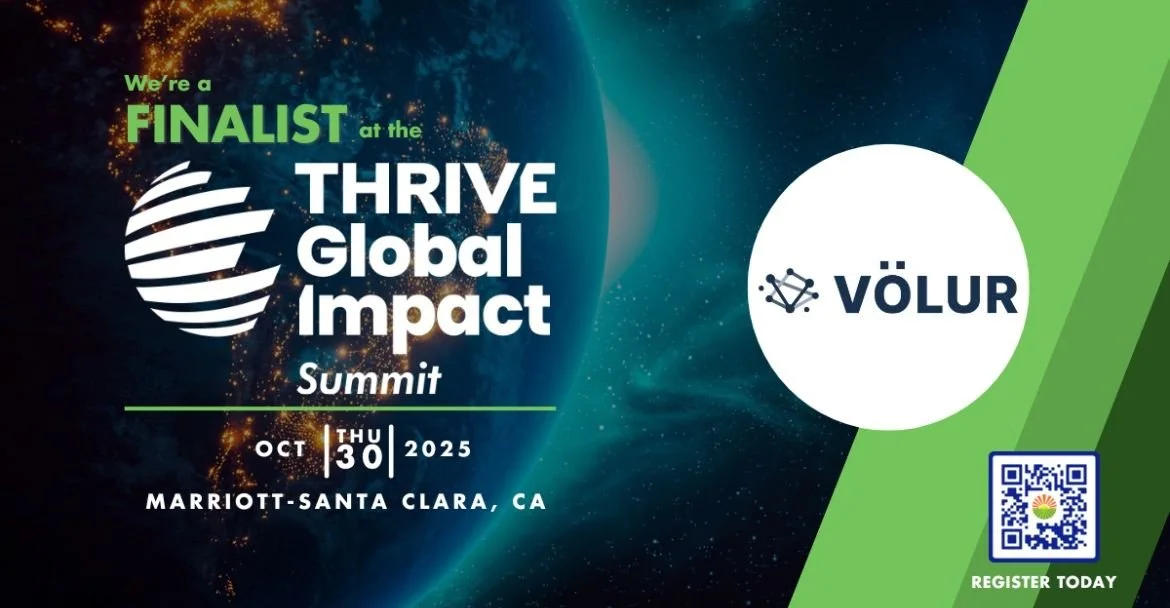 Völur Named Finalist for SVG Ventures I Thrive Global Impact