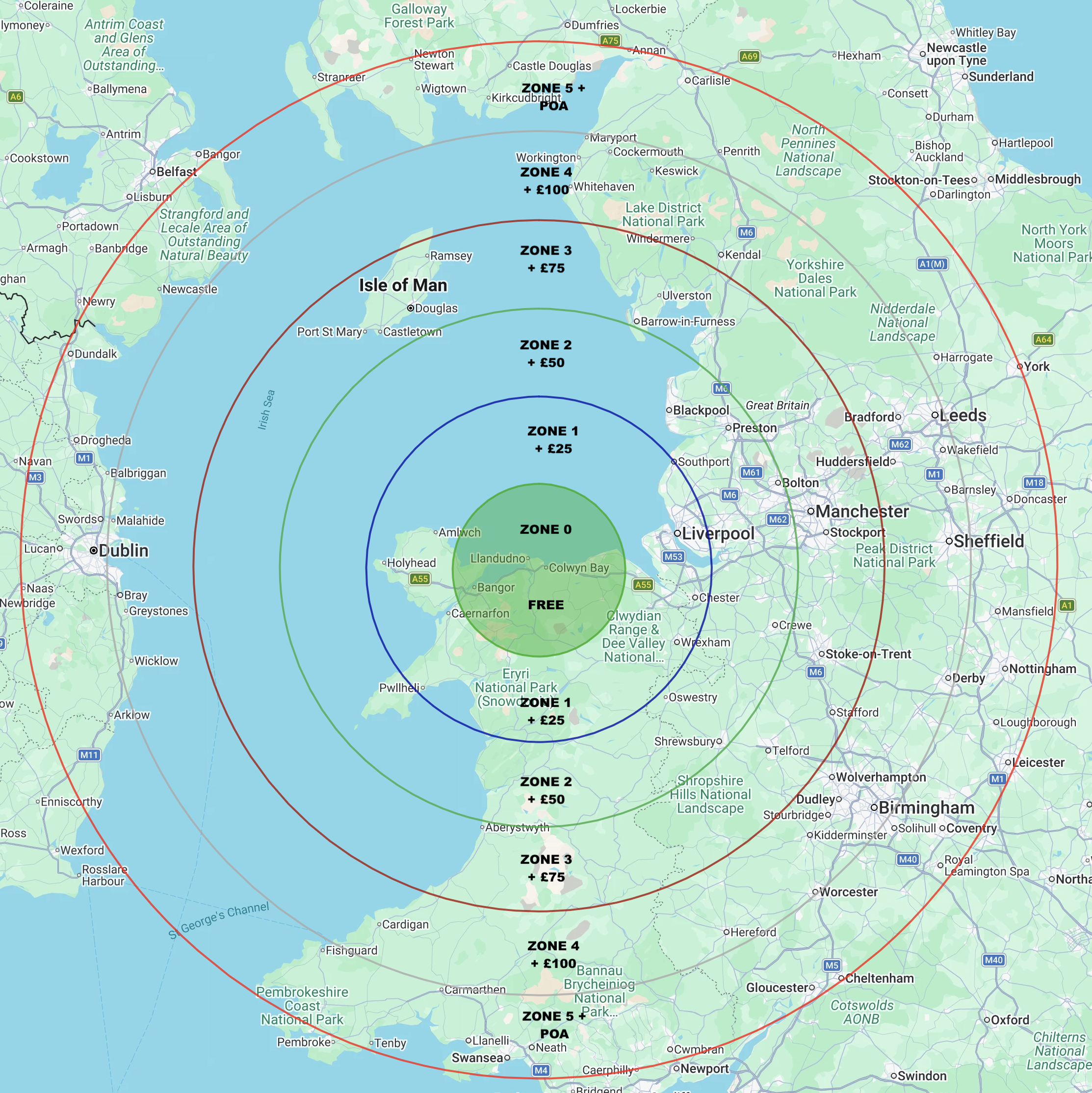 Travel Zone Add-On