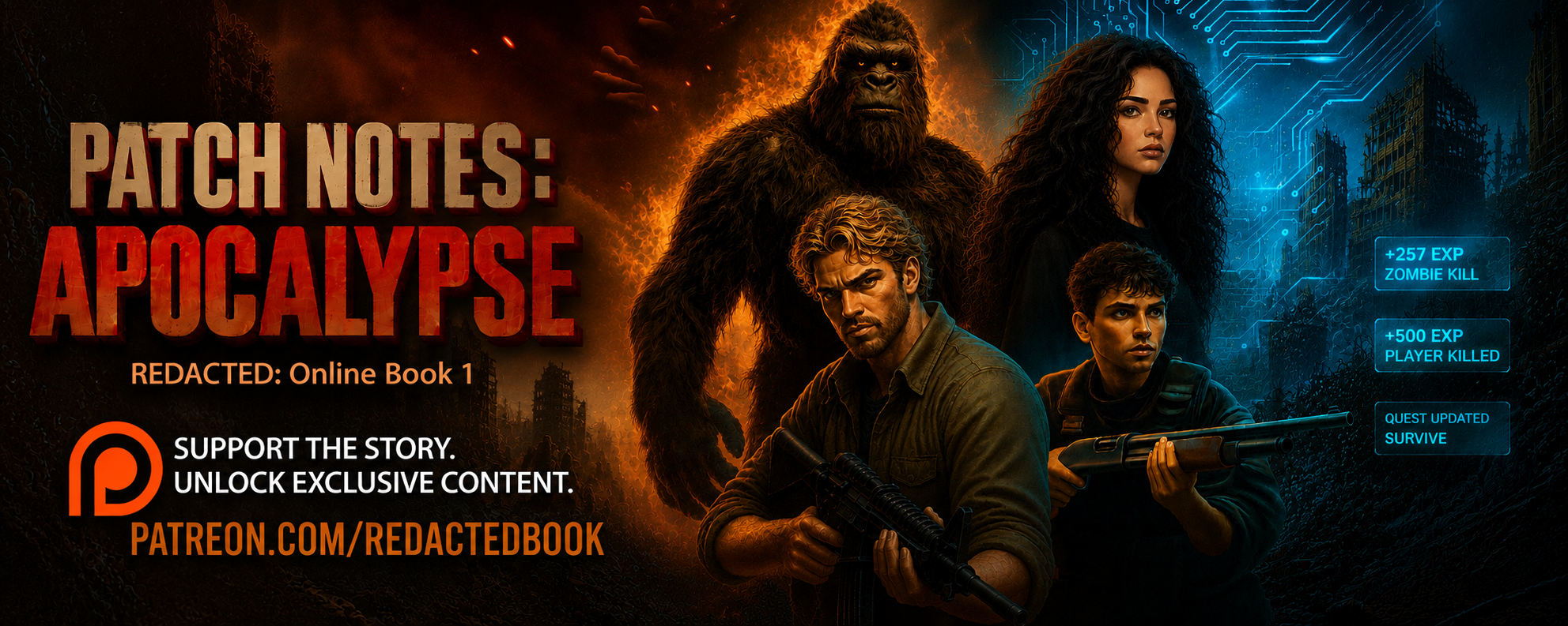 Patch Notes Apocalypse Patreon
