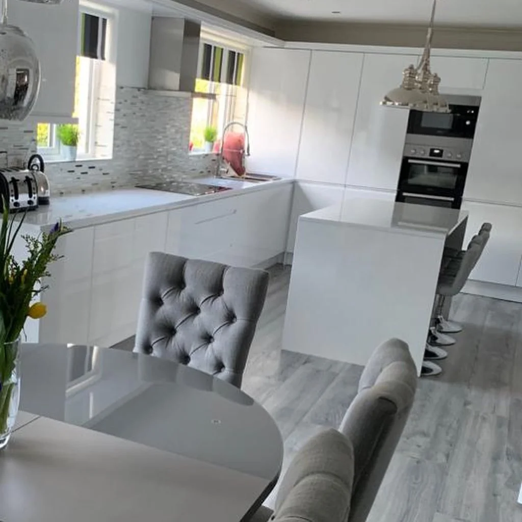 Appliances supplied to house in Naas - Zanussi Double Oven - Microwave - Washing Machine - Condenser Dryer. Electrolux 5 Ring Induction Hob