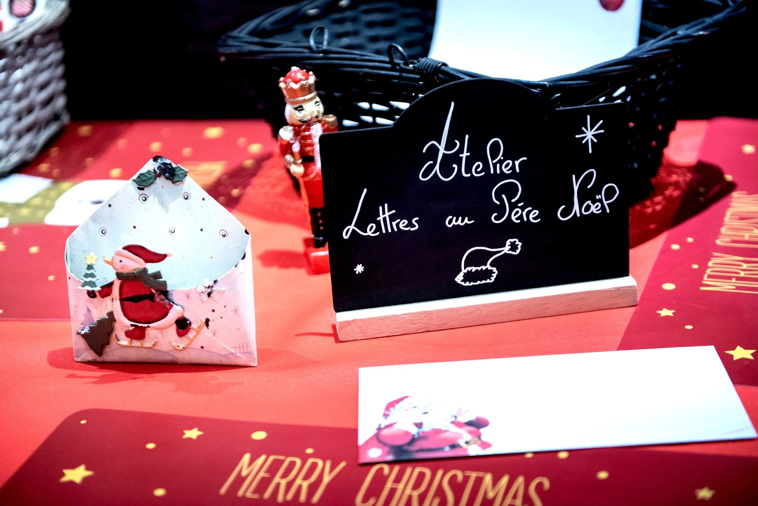 atelier lettres au père Noel 