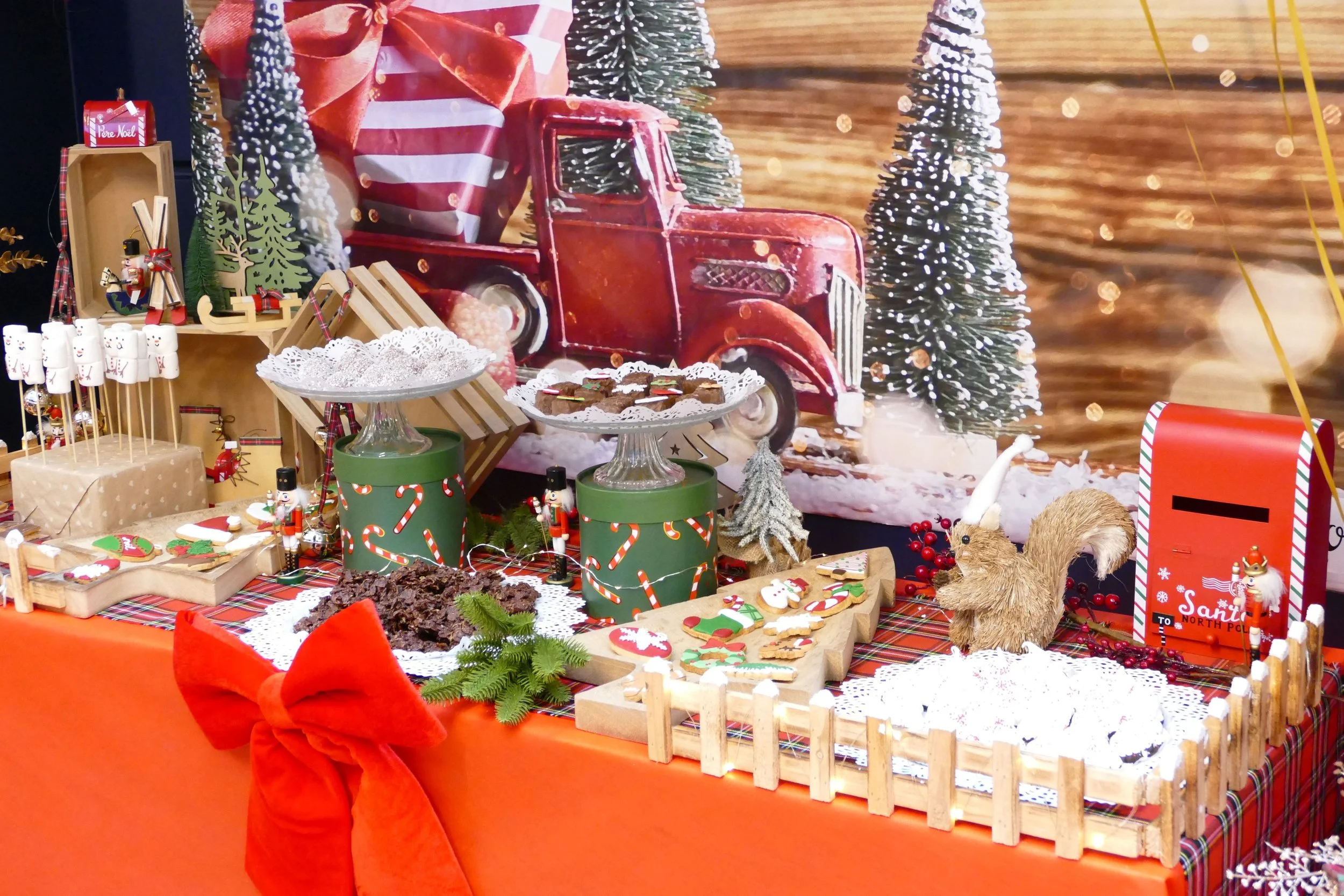 bar à bonbons Noël 